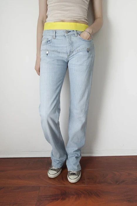 Helmut Lang Vintage clean broken denim Size 27" / US 4 / IT 40 - 1 Thumbnail