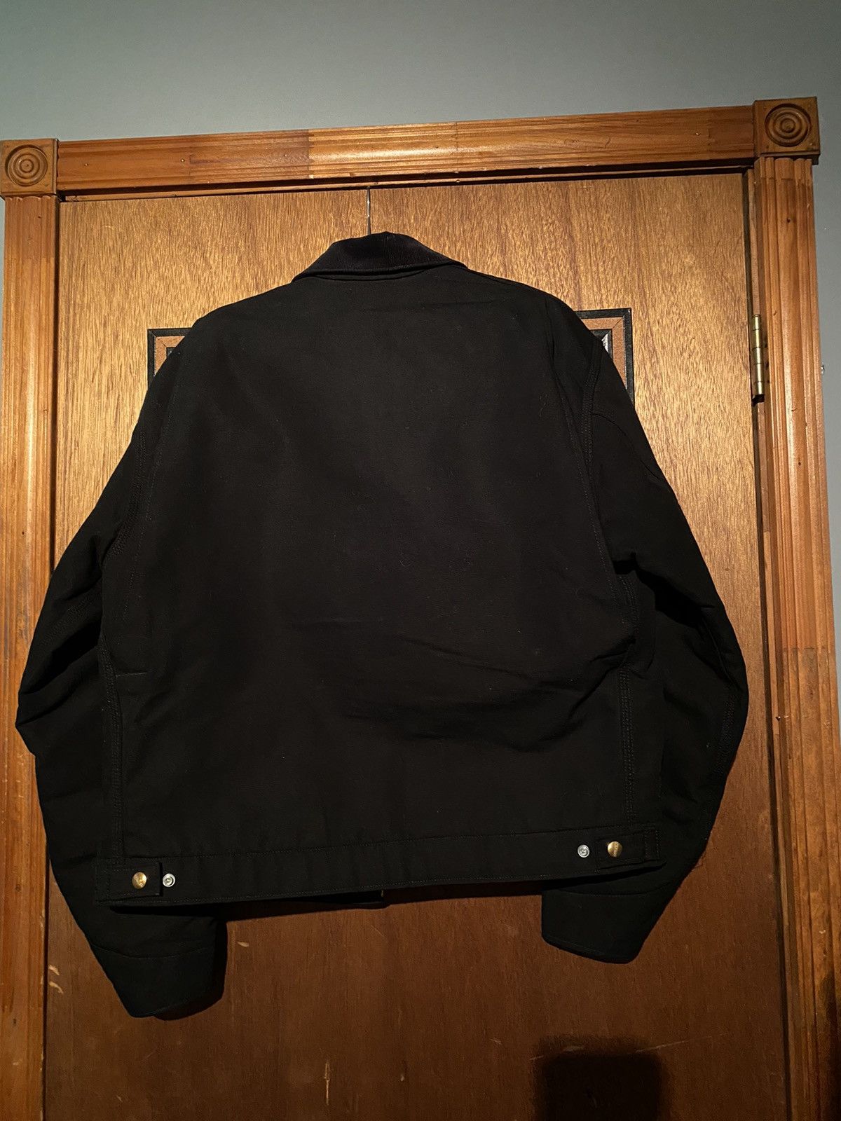 Carhartt Black Carhartt lined Detroit Work Jacket Men size L Size US L / EU 52-54 / 3 - 6 Thumbnail