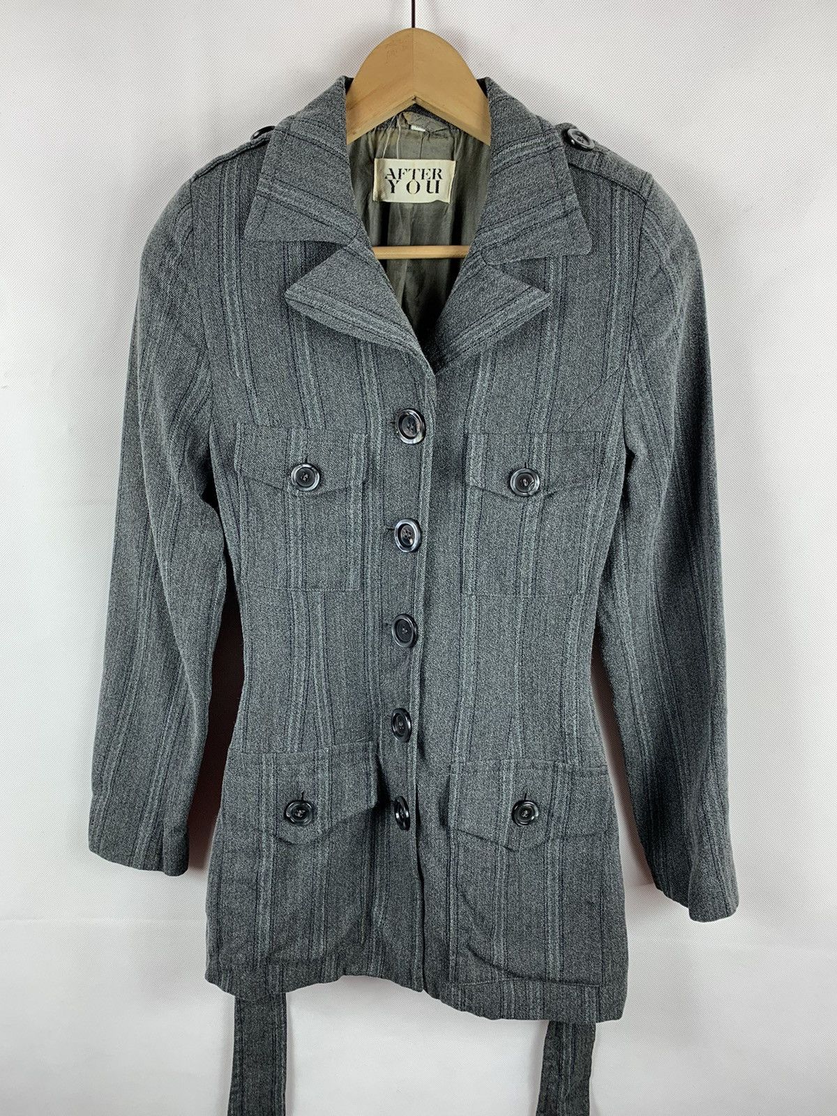 Vintage Vintage Wool Long Coat Size US S / EU 44-46 / 1 - 3 Thumbnail