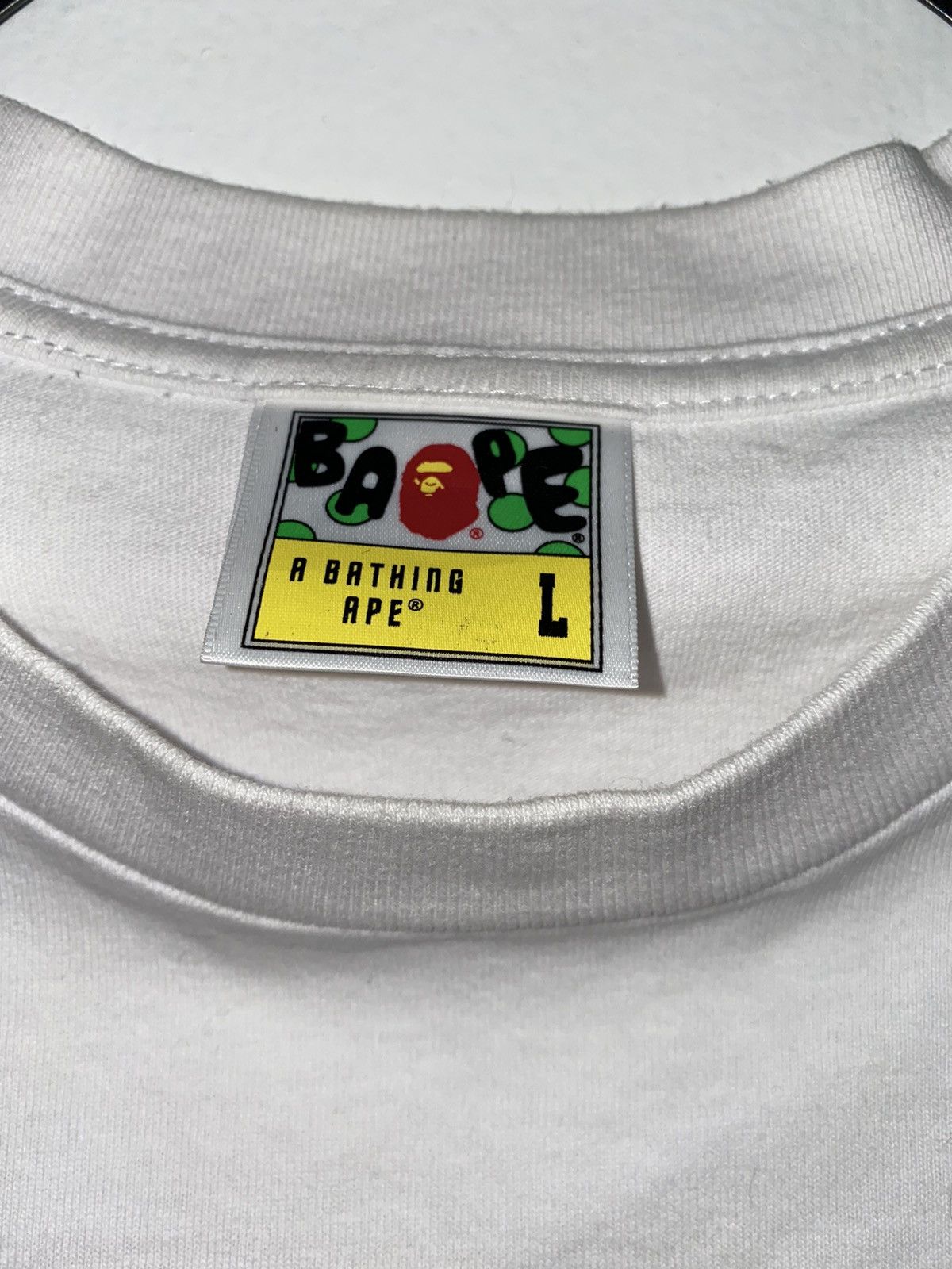 Bape BAPE A BATHING APE WGM SHARK SPELL OUT LONG SLEEVE TEE Size US L / EU 52-54 / 3 - 3 Thumbnail