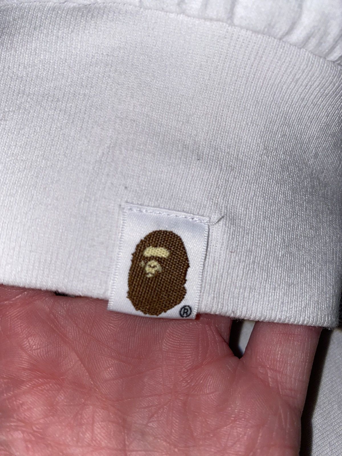 Bape BAPE A BATHING APE WGM SHARK SPELL OUT LONG SLEEVE TEE Size US L / EU 52-54 / 3 - 6 Thumbnail
