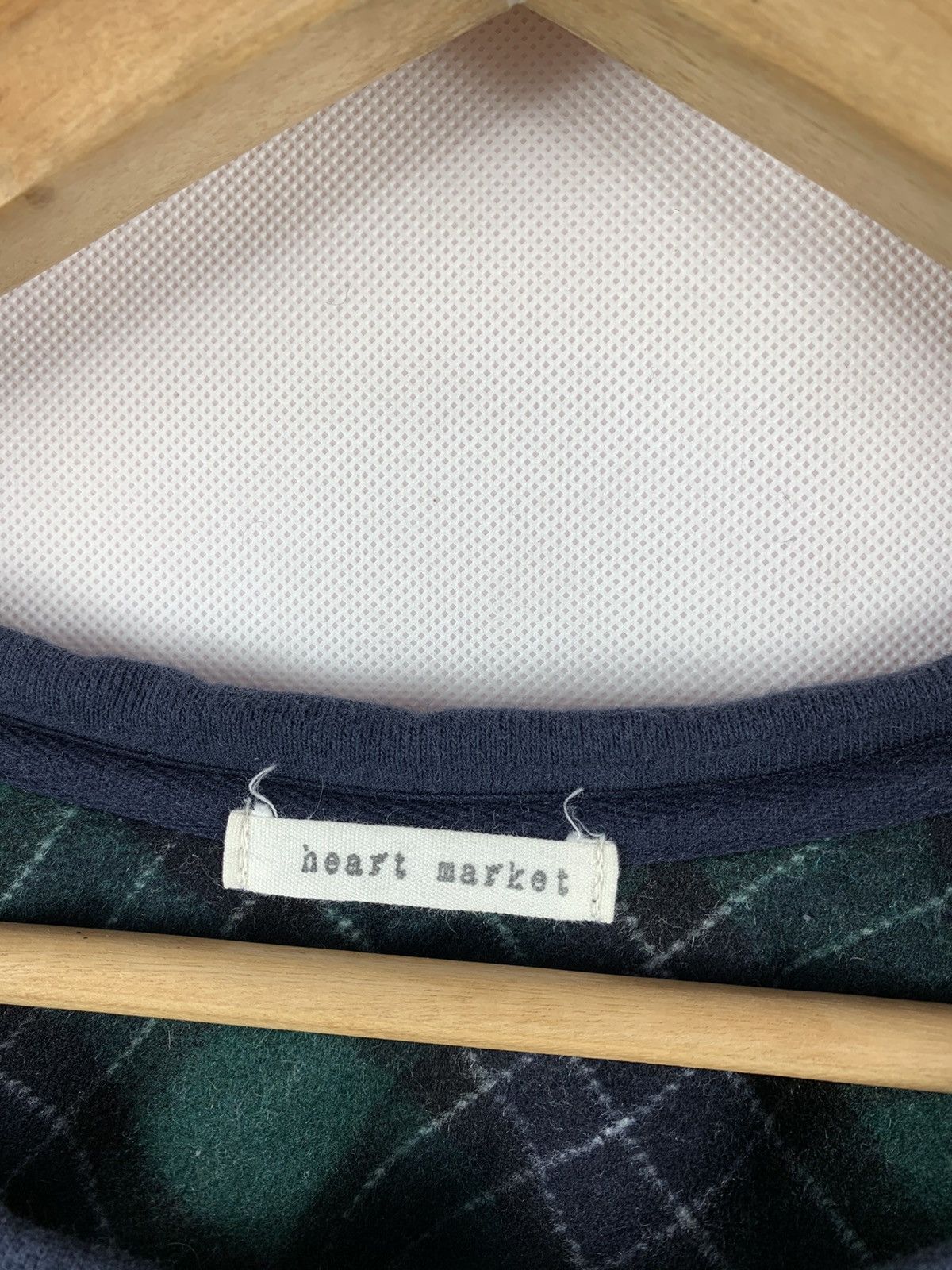 Japanese Brand Vintage Heart Market Seattle Sweater Size US L / EU 52-54 / 3 - 3 Thumbnail