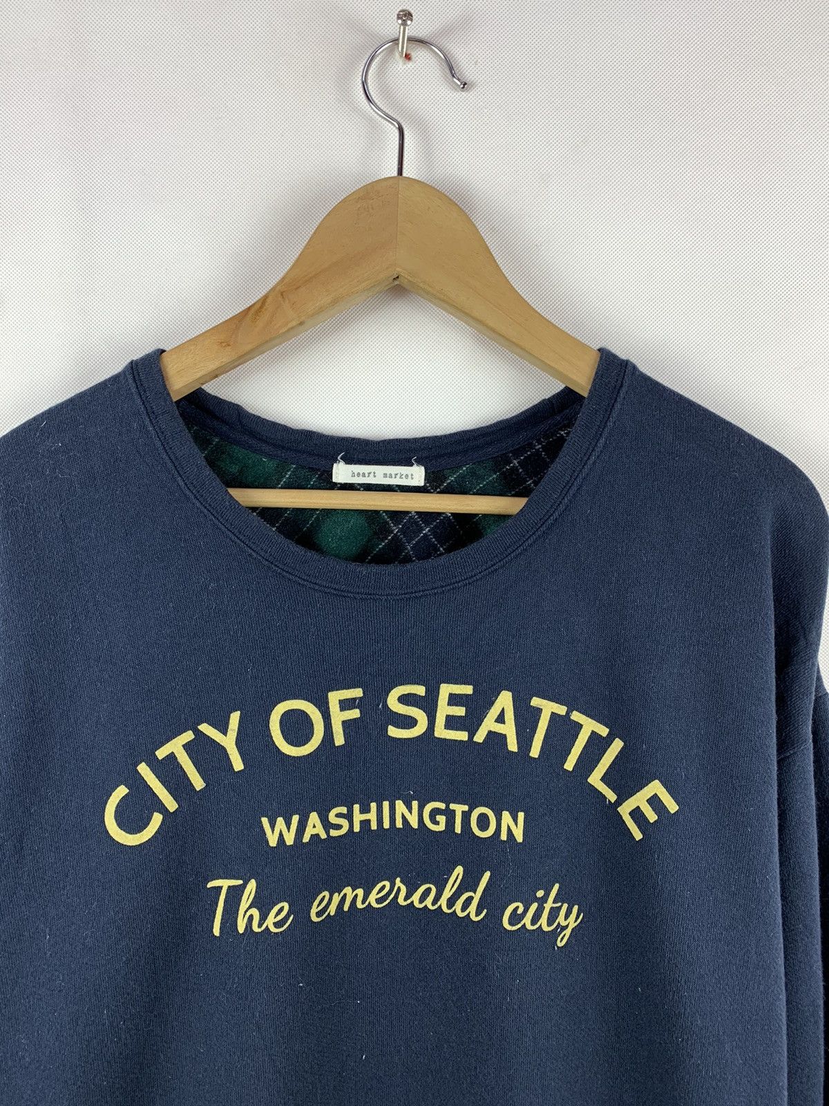 Japanese Brand Vintage Heart Market Seattle Sweater Size US L / EU 52-54 / 3 - 2 Thumbnail