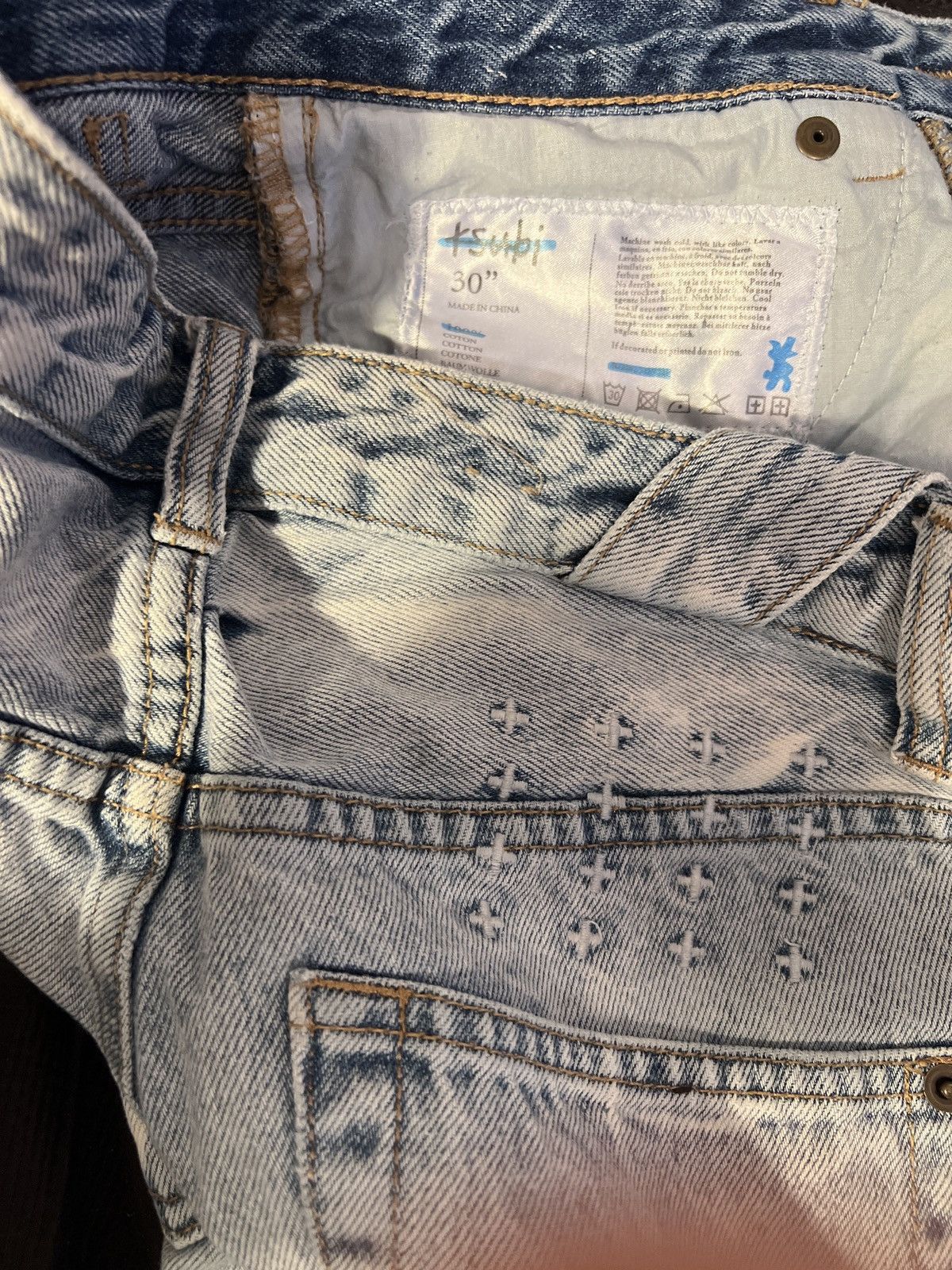 Ksubi Ksubi acid wash Size US 30 / EU 46 - 3 Thumbnail
