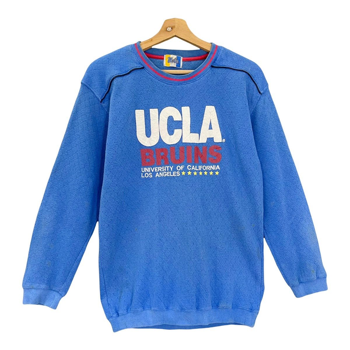 Japanese Brand Vintage 90s UCLA Bruins Big Logo Crewneck Sweatshirt Size M Size US M / EU 48-50 / 2 - 1 Thumbnail
