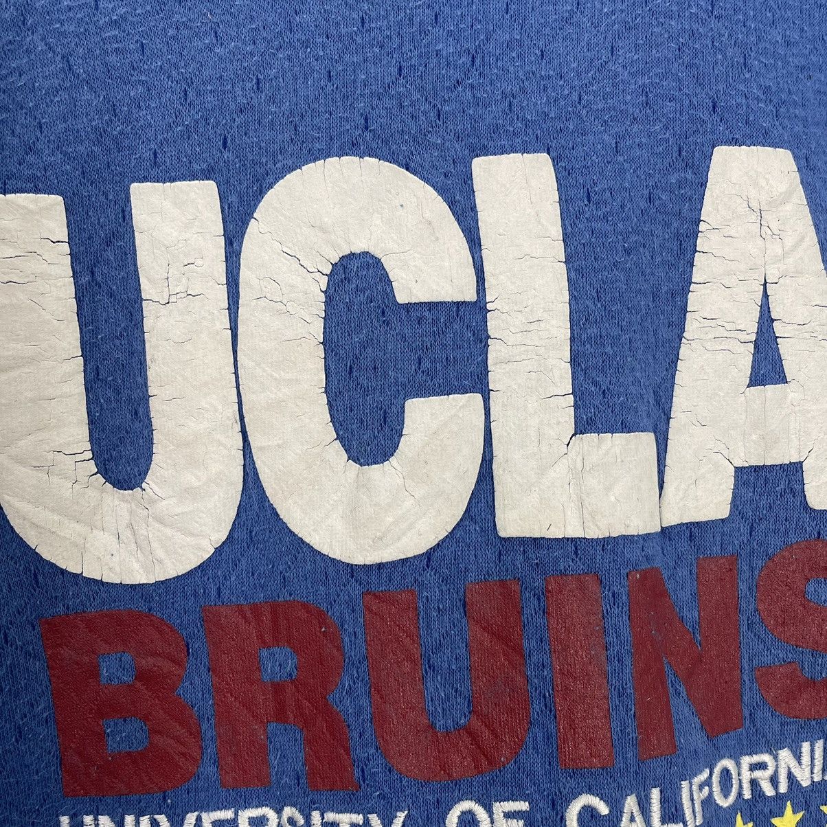 Japanese Brand Vintage 90s UCLA Bruins Big Logo Crewneck Sweatshirt Size M Size US M / EU 48-50 / 2 - 6 Thumbnail