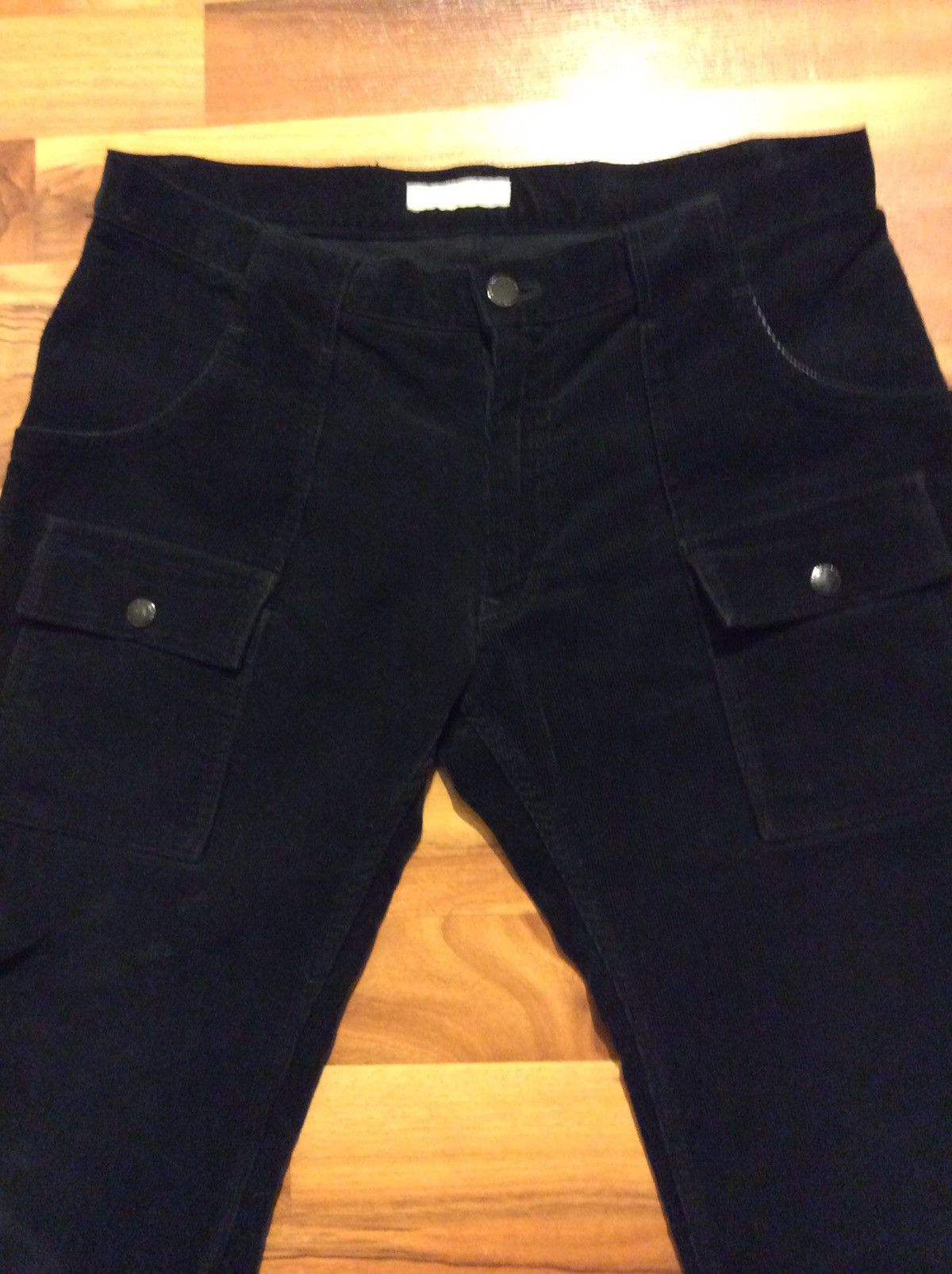 Number (N)ine Black Corduroy Bush Pants Size US 30 / EU 46 - 3 Thumbnail
