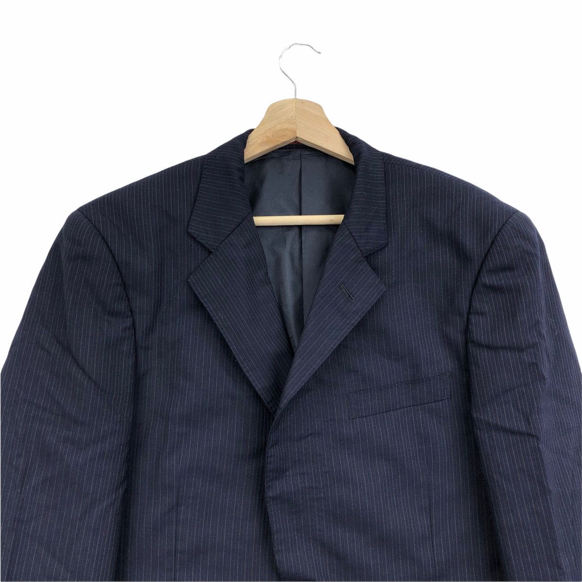 Kansai Yamamoto Vintage Sissy by Kansai Yamamoto Stripe Coat Blazer Jacket Size US L / EU 52-54 / 3 - 3 Thumbnail