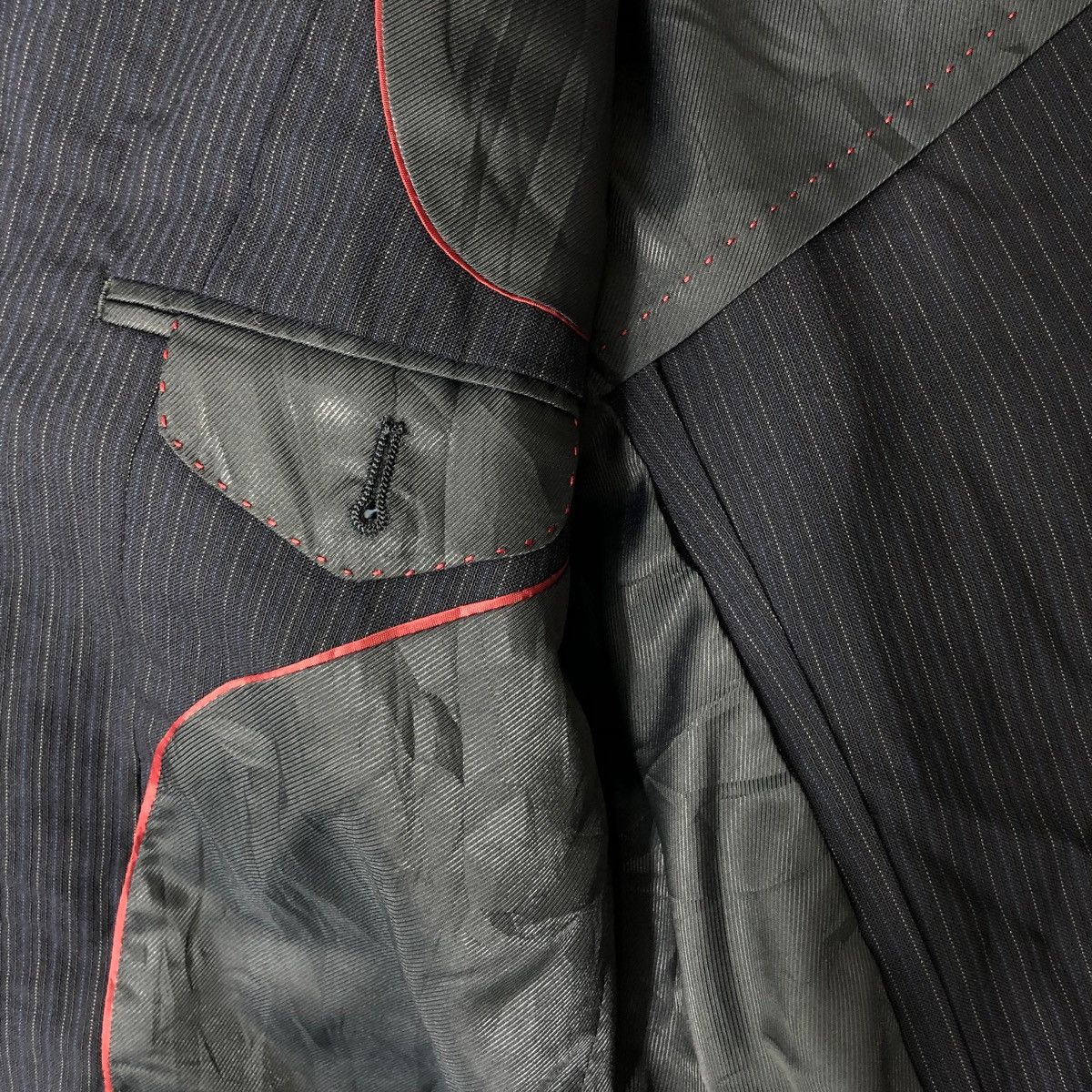 Kansai Yamamoto Vintage Sissy by Kansai Yamamoto Stripe Coat Blazer Jacket Size US L / EU 52-54 / 3 - 5 Preview