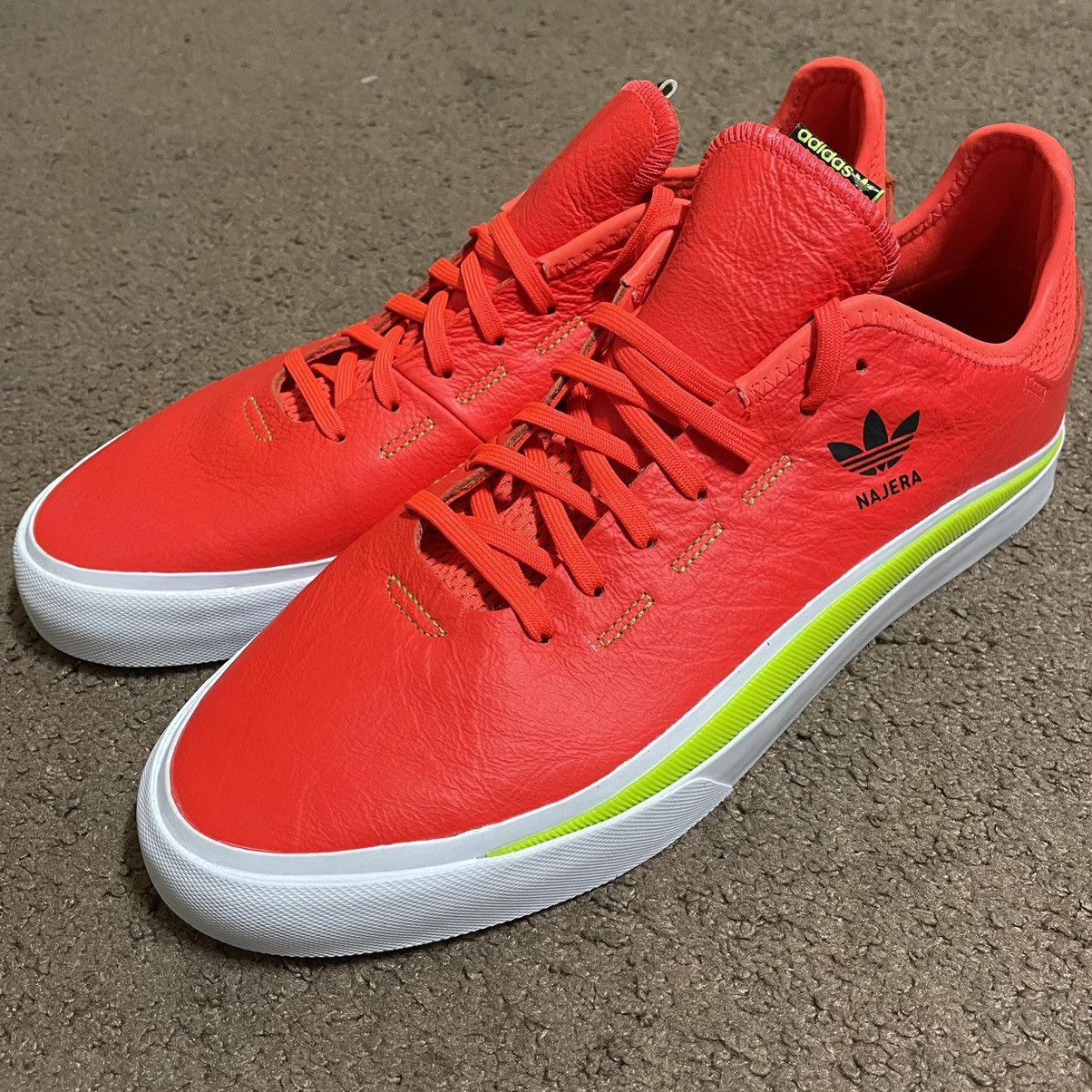 Adidas Vintage Adidas Diego Najera Solar Red Sabalo skate shoe Grailed