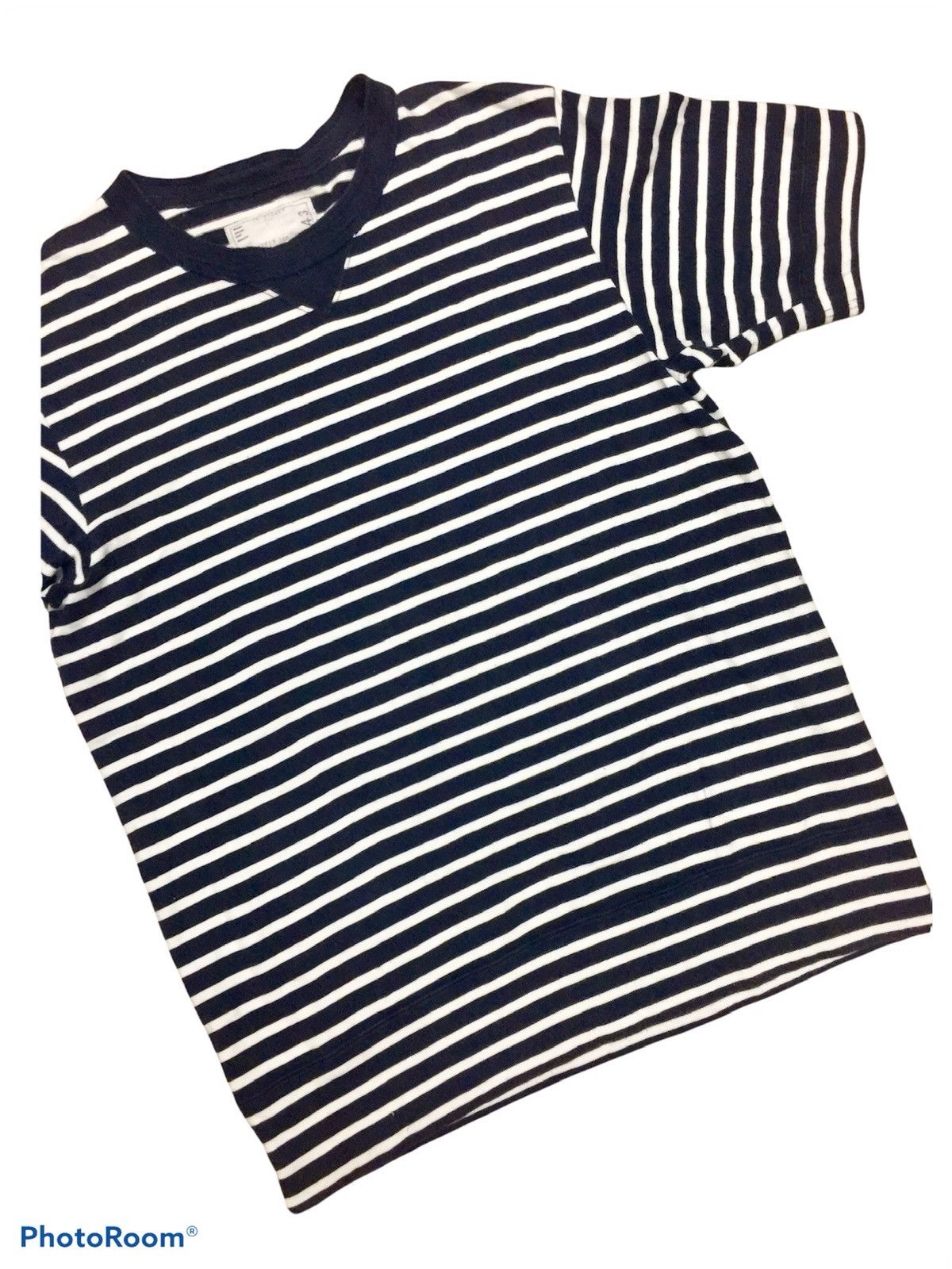 Sacai SACAI Striped T-shirt 1043 Size US S / EU 44-46 / 1 - 2 Thumbnail