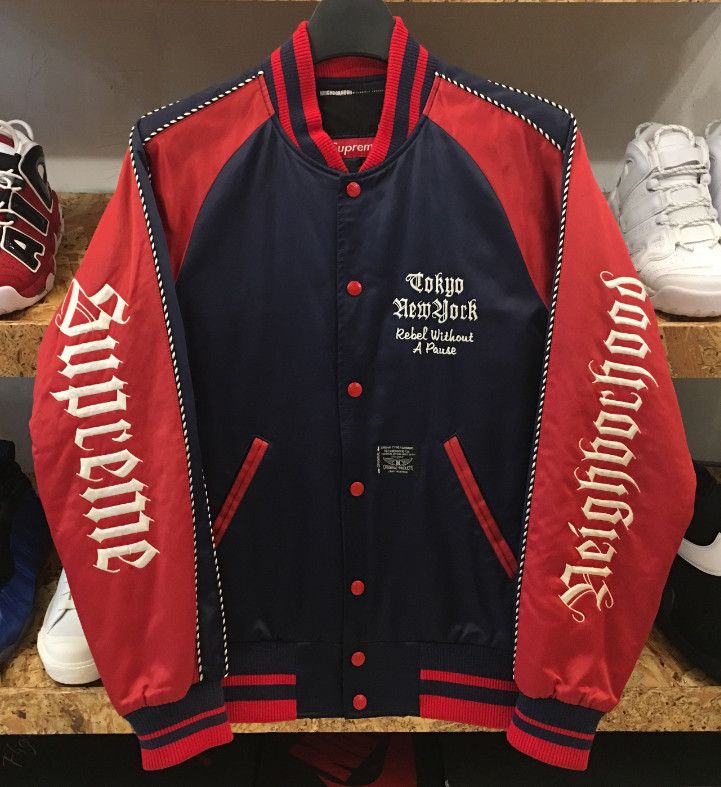 Supreme SUPREME X NEIGHBORHOOD 2006 SATIN JACKET | Grailed