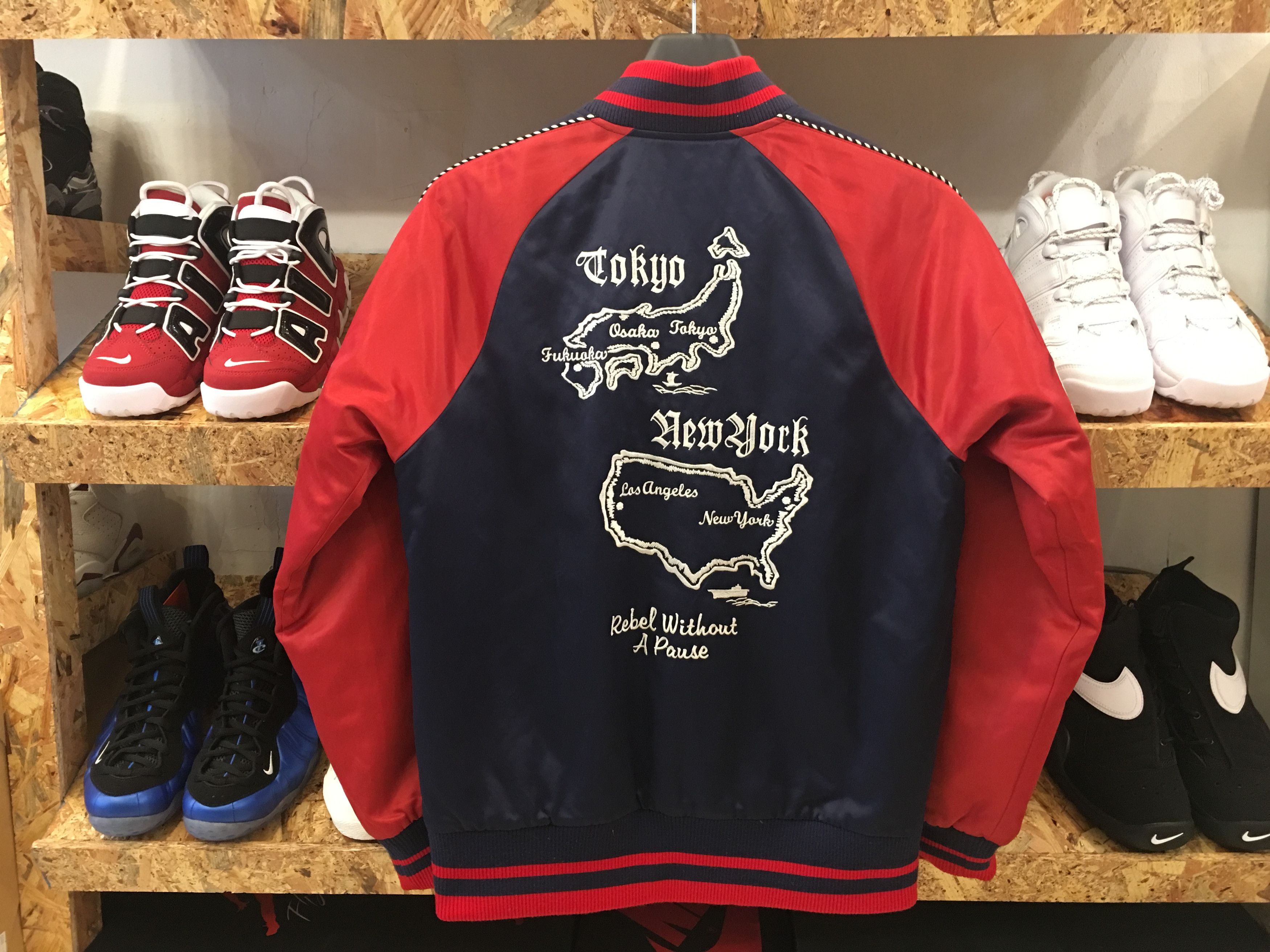 Supreme Neighborhood Satin Jacket FW2006