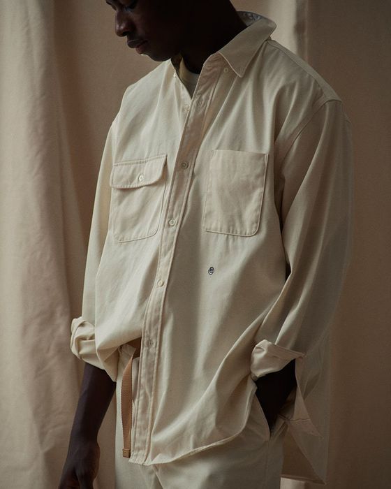 Nanamica Big Button Down Chino Wind Shirt (SUGS104) | Grailed