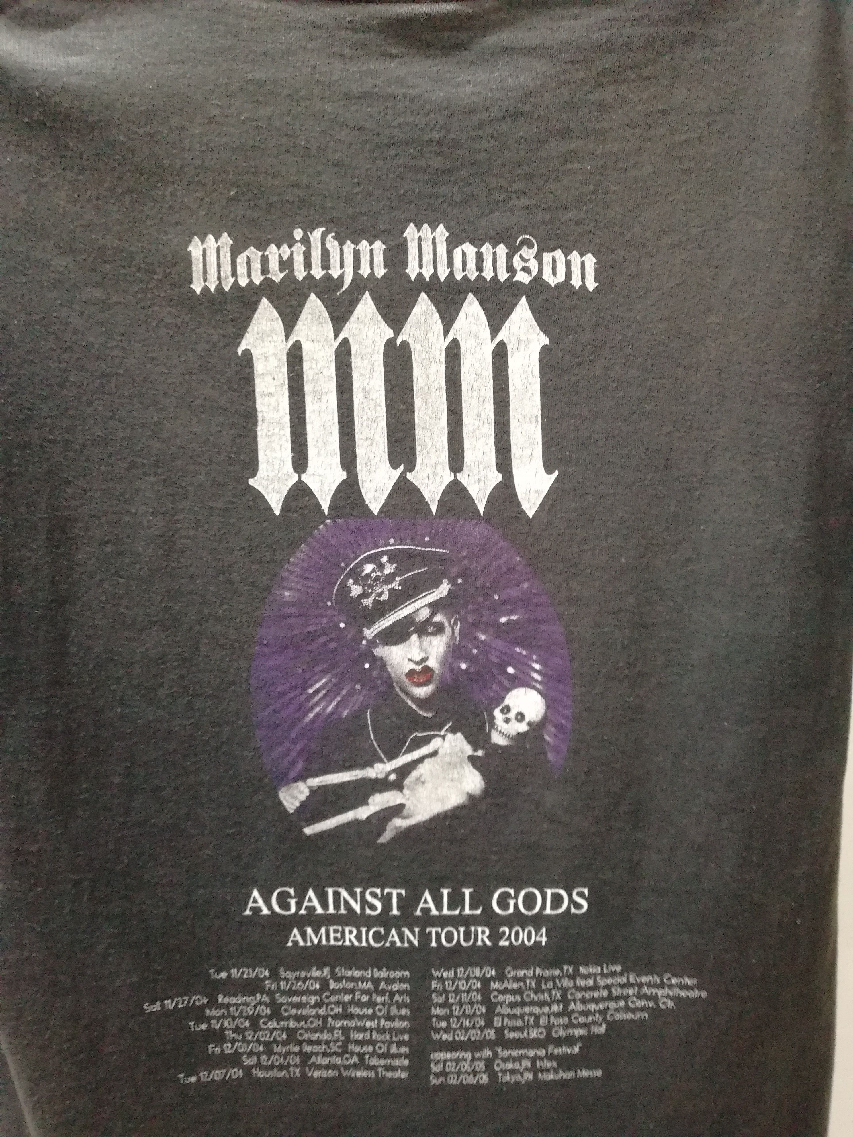 Band Tees Vintage Marilyn Manson Band Size US M / EU 48-50 / 2 - 3 Thumbnail