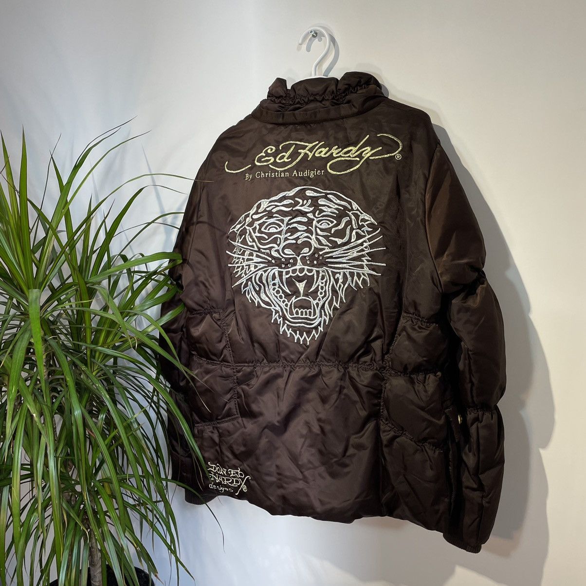 Christian Audigier Vintage Ed Hardy Jacket Size US M / EU 48-50 / 2 - 2 Thumbnail