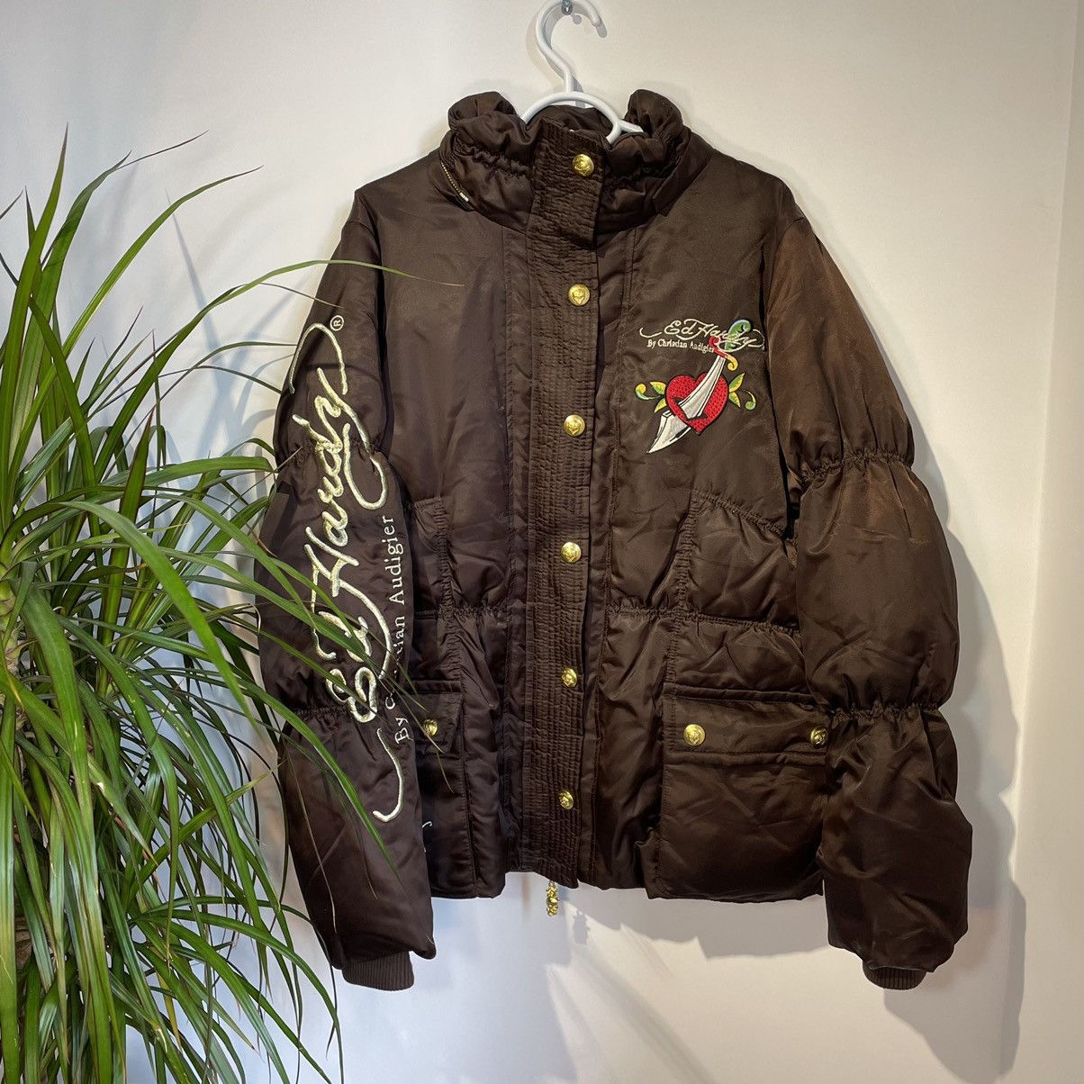 Christian Audigier Vintage Ed Hardy Jacket Size US M / EU 48-50 / 2 - 1 Thumbnail