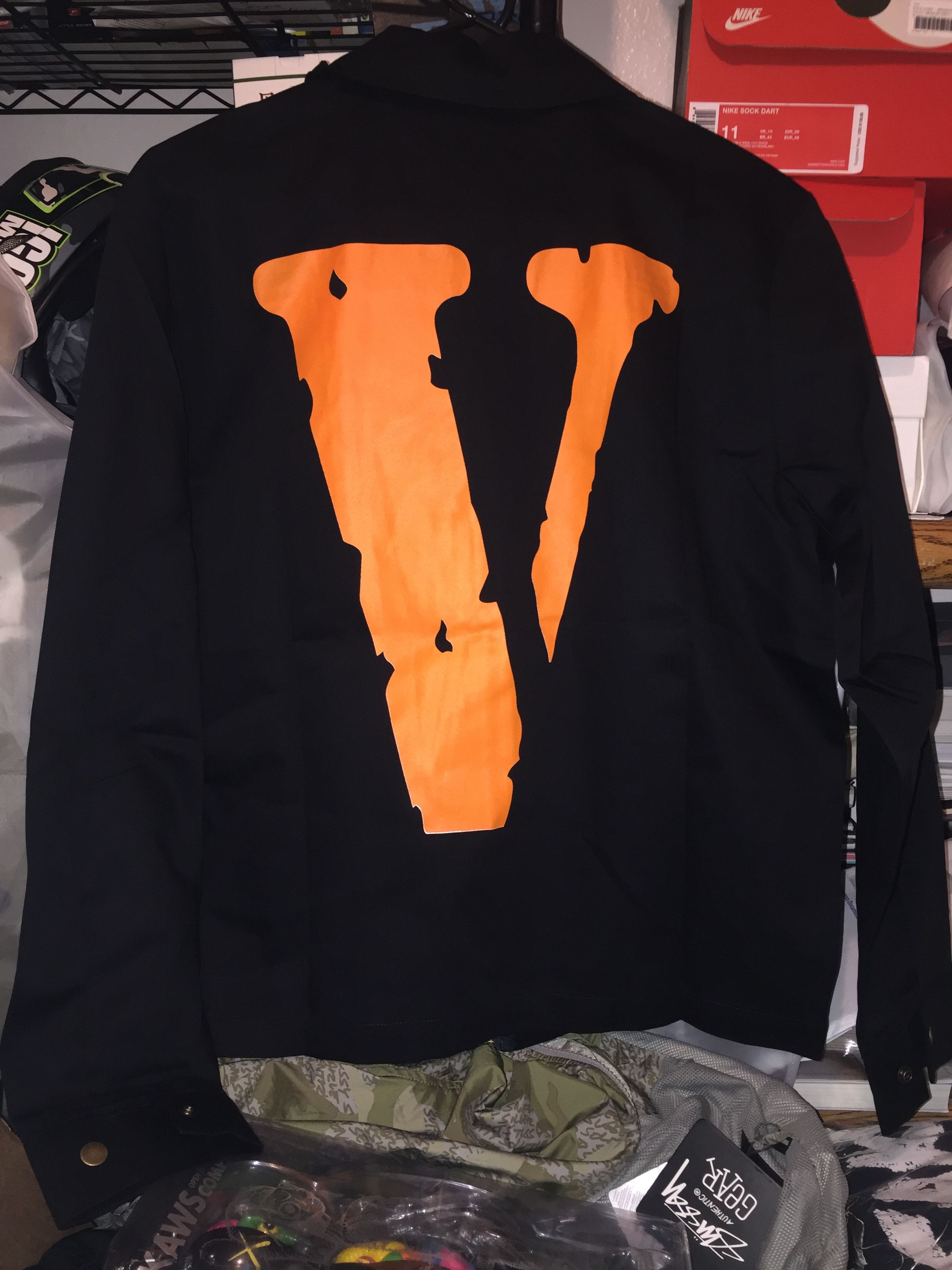 Vlone JAIL JACKET 555555 | Grailed
