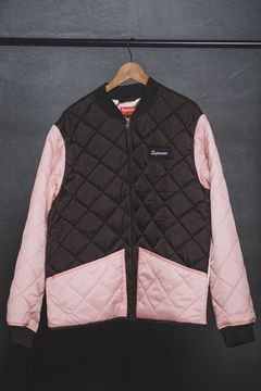 Supreme Supreme Color Blocked Quilted Jacket FW16 | Grailed