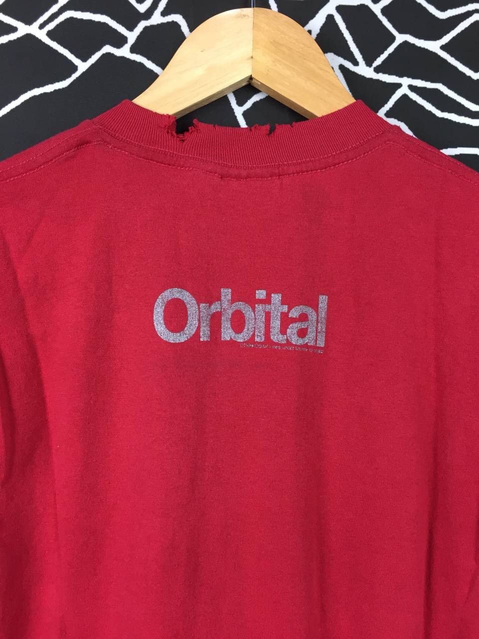 Band Tees × Vintage Vtg 90s Orbital 'Style' Electronic Band Tee Aphex Twin Size US S / EU 44-46 / 1 - 5 Thumbnail