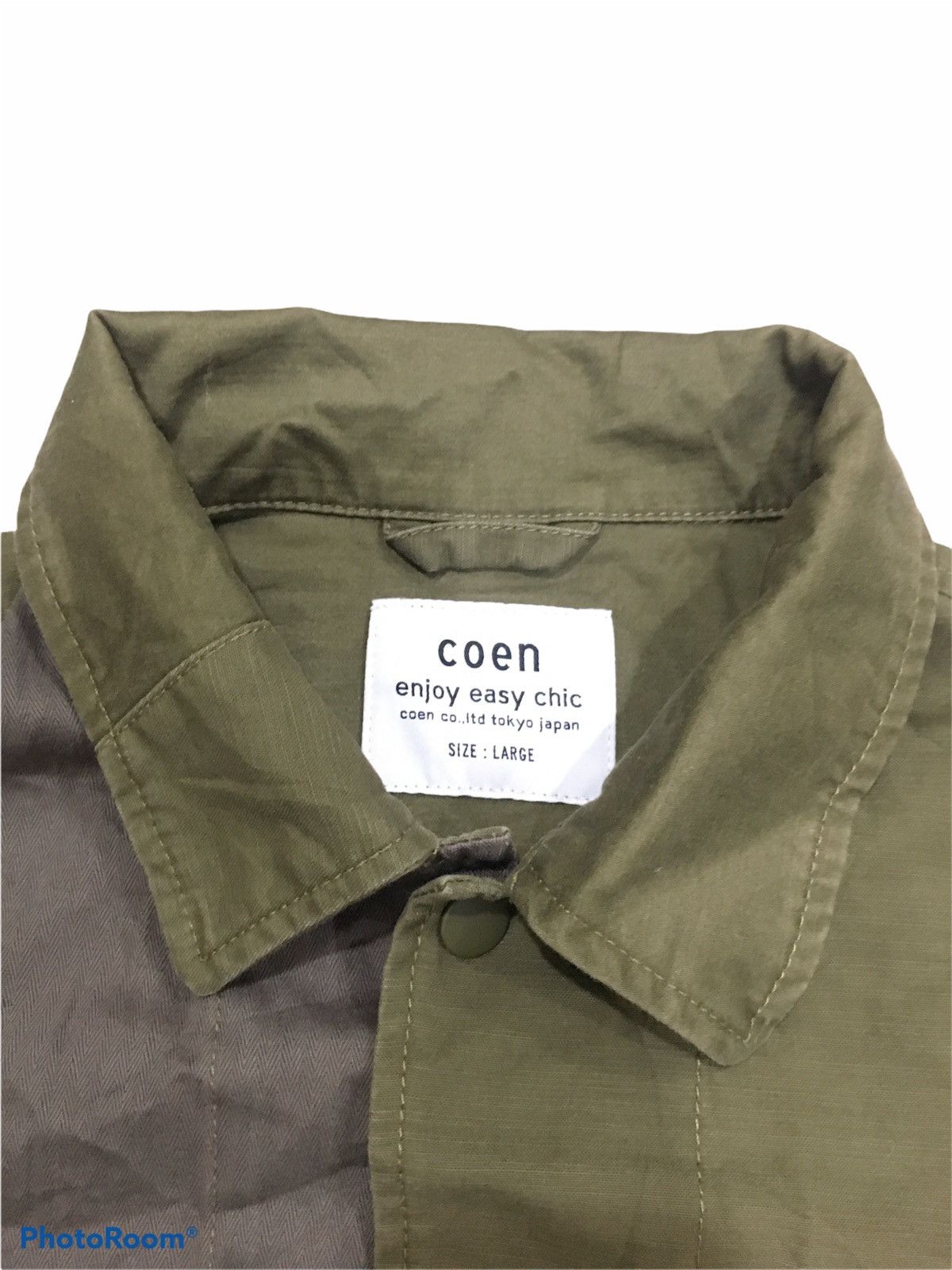 Japanese Brand Ceon Light Jacket Patchwork Military Design Size US M / EU 48-50 / 2 - 3 Thumbnail
