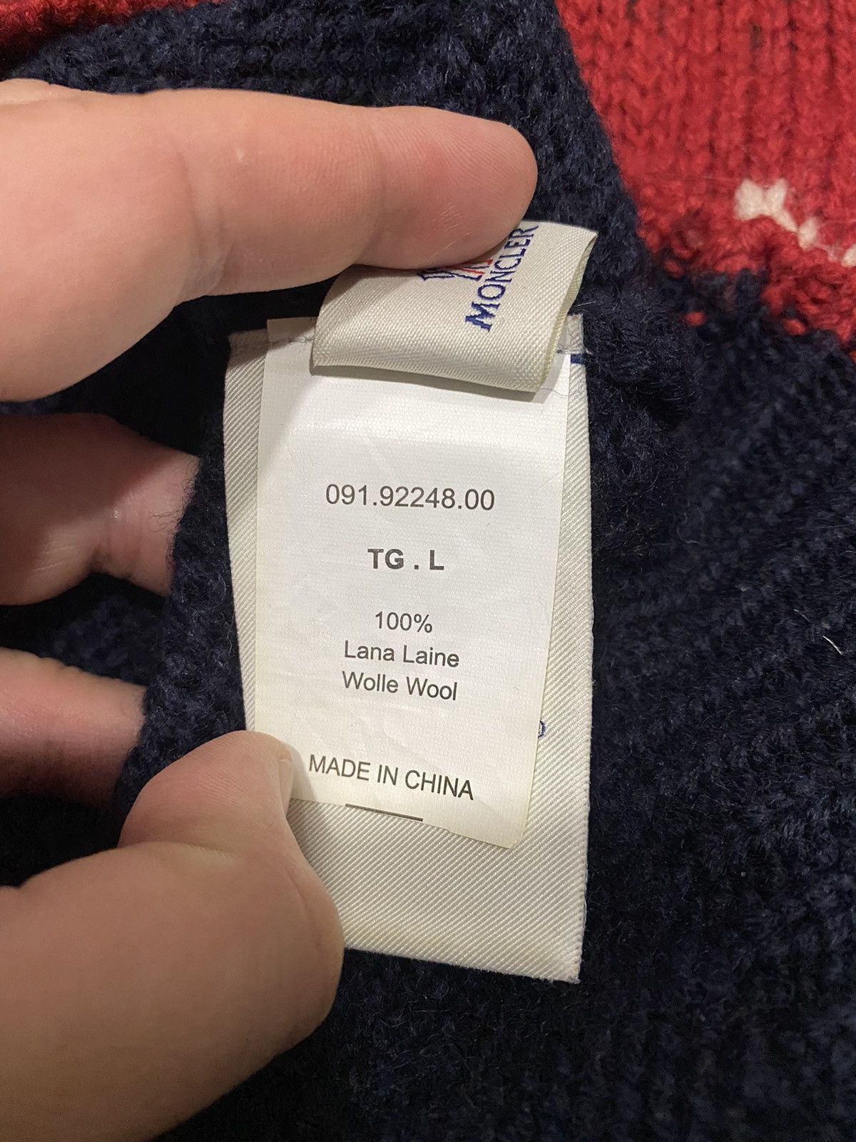 Moncler 🔥Moncler Knit Wool Sweater/Rare Moncler Turtleneck Sweater Size US M / EU 48-50 / 2 - 17 Thumbnail