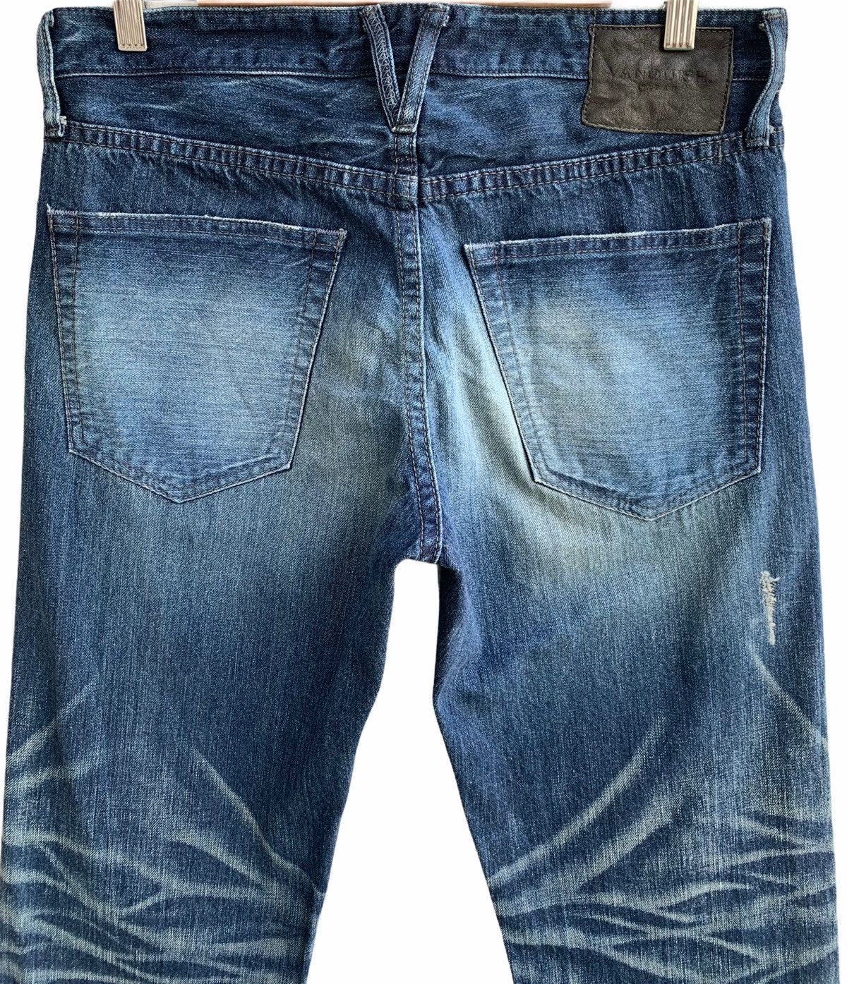 Vanquish Vanquish Tokyo Japan Distressed Denim Pants Size US 32 / EU 48 - 6 Thumbnail