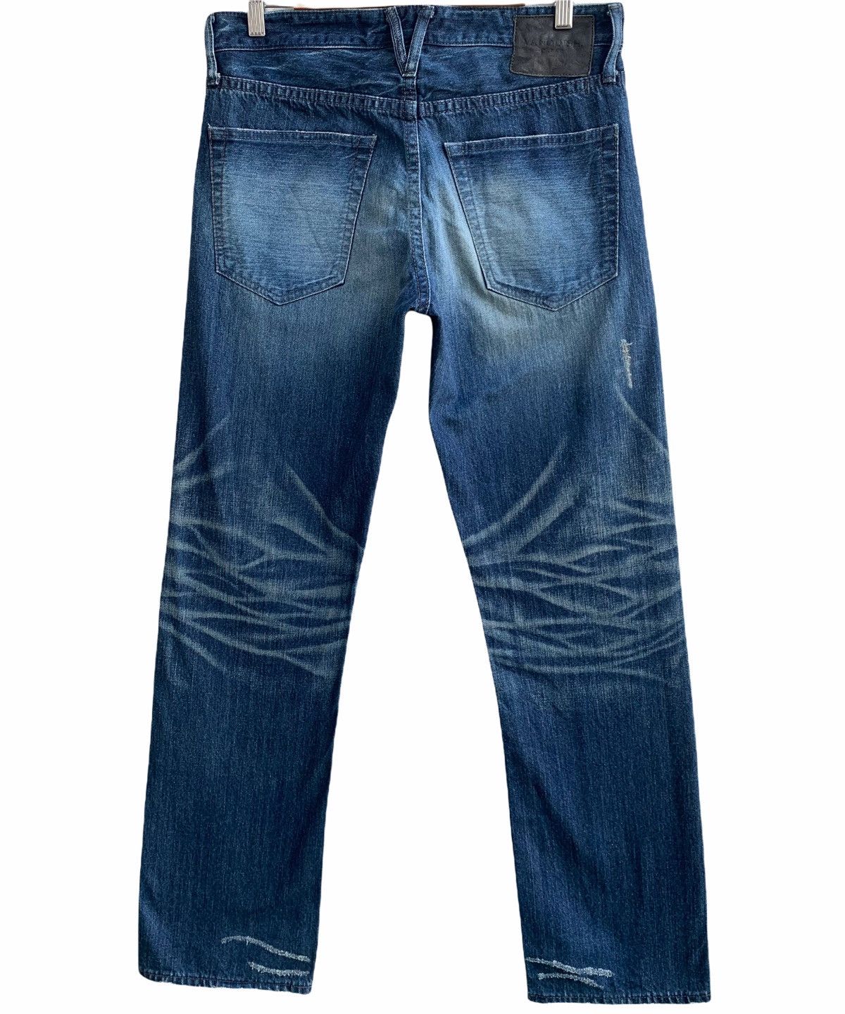 Vanquish Vanquish Tokyo Japan Distressed Denim Pants Size US 32 / EU 48 - 2 Thumbnail