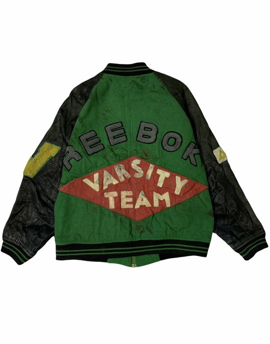 Vintage reebok varsity on sale jacket