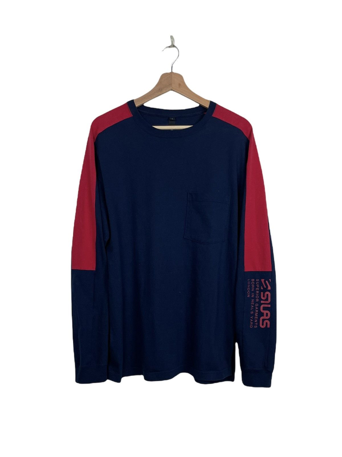 Silas Silas London x Japan LS Tee | Vintage Sportswear Cut Size US L / EU 52-54 / 3 - 1 Thumbnail