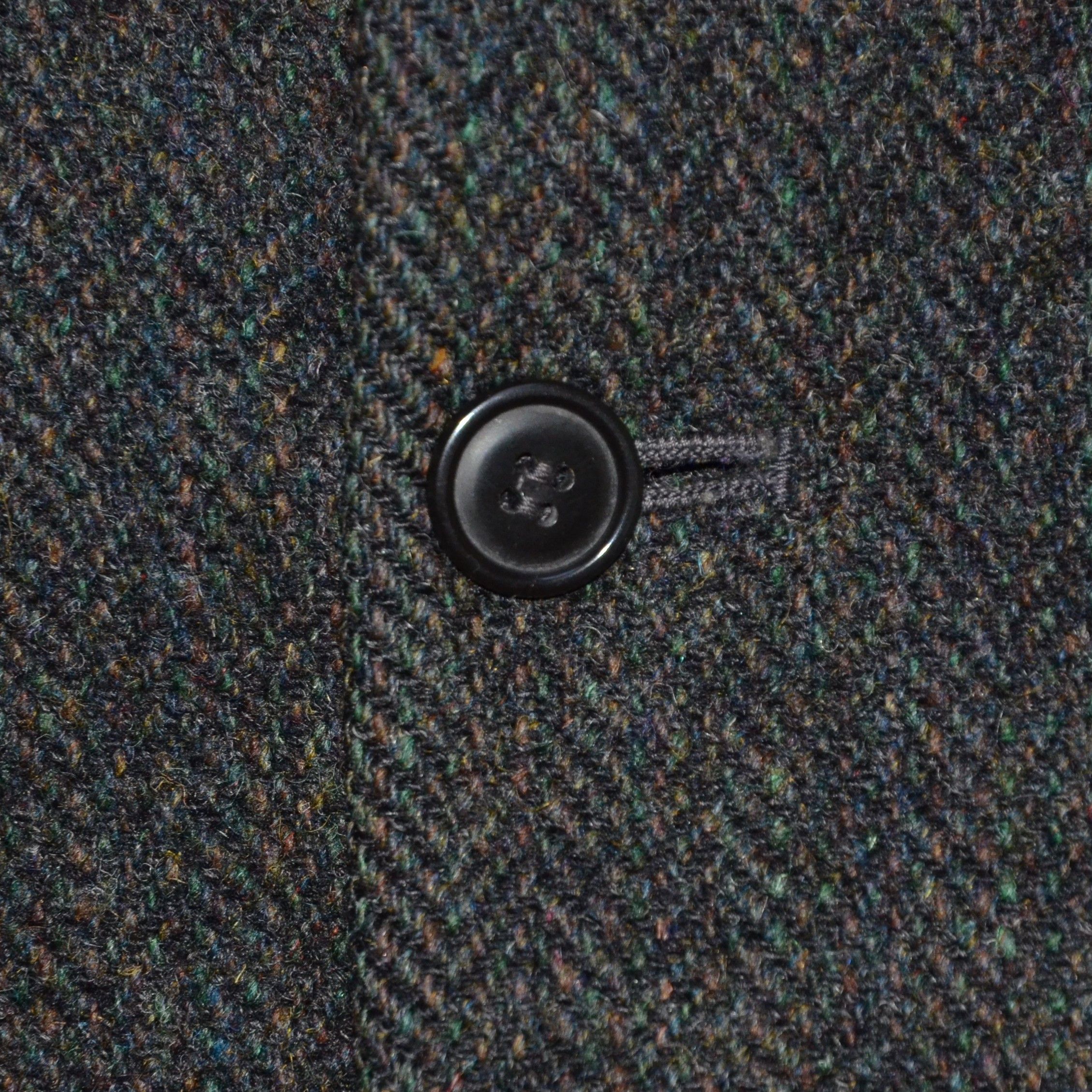 Harris Tweed Harris Tweed 100% Wool BlazerJacket Dark Gray Casual Luxury Size US XL / EU 56 / 4 - 2 Thumbnail