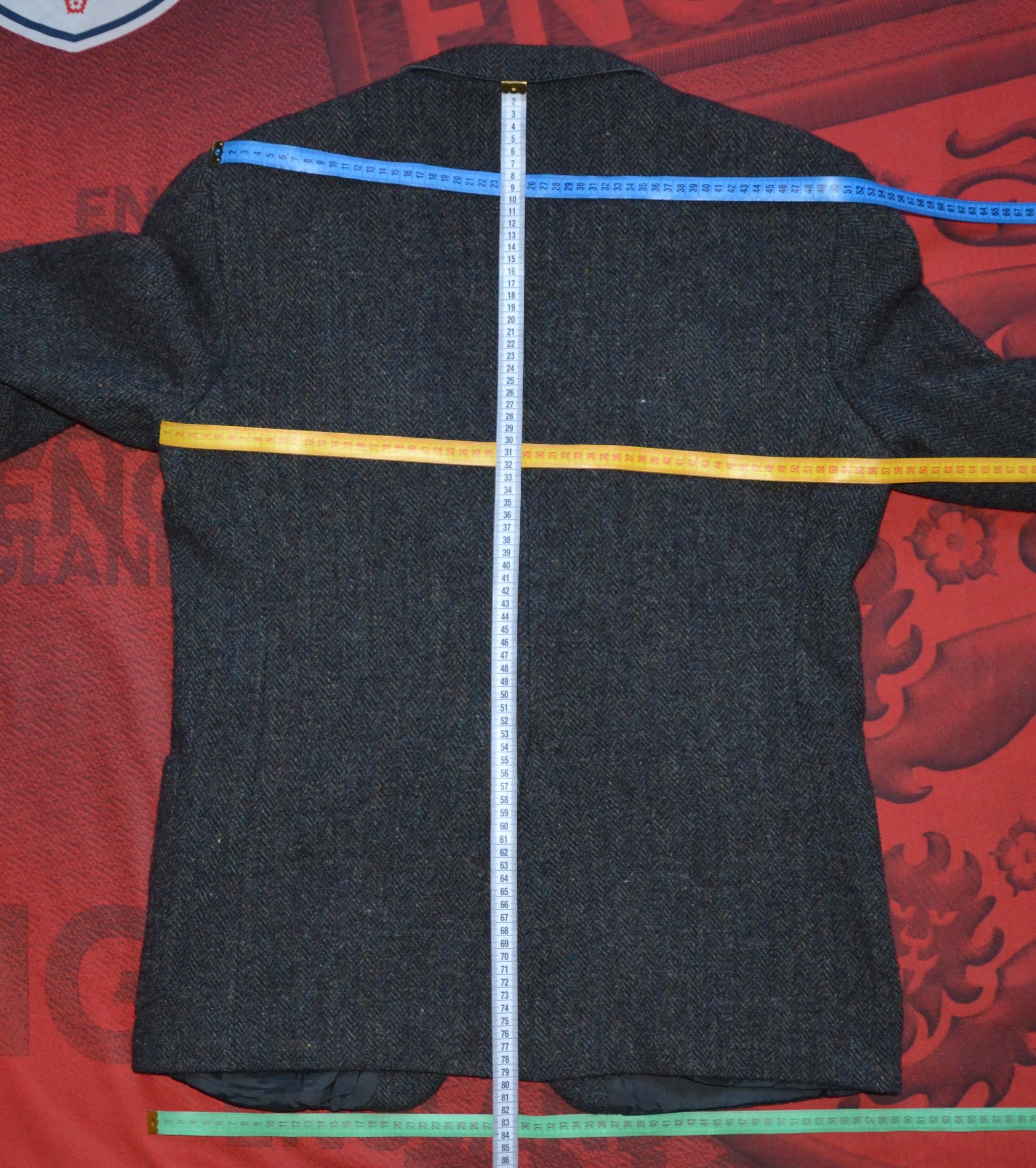 Harris Tweed Harris Tweed 100% Wool BlazerJacket Dark Gray Casual Luxury Size US XL / EU 56 / 4 - 17 Thumbnail