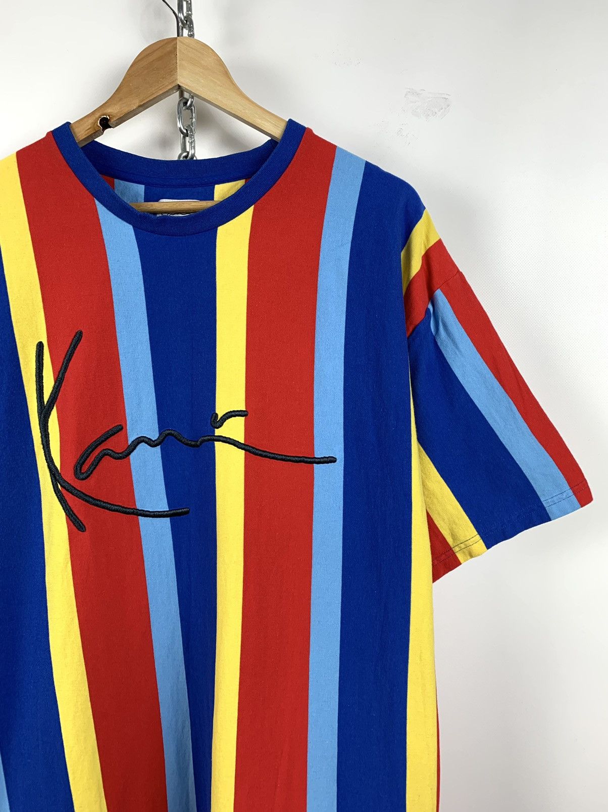 Karl Kani Karl Kani Big Logo Multicolor Short Sleeve T-Shirt Size US XXL / EU 58 / 5 - 3 Thumbnail