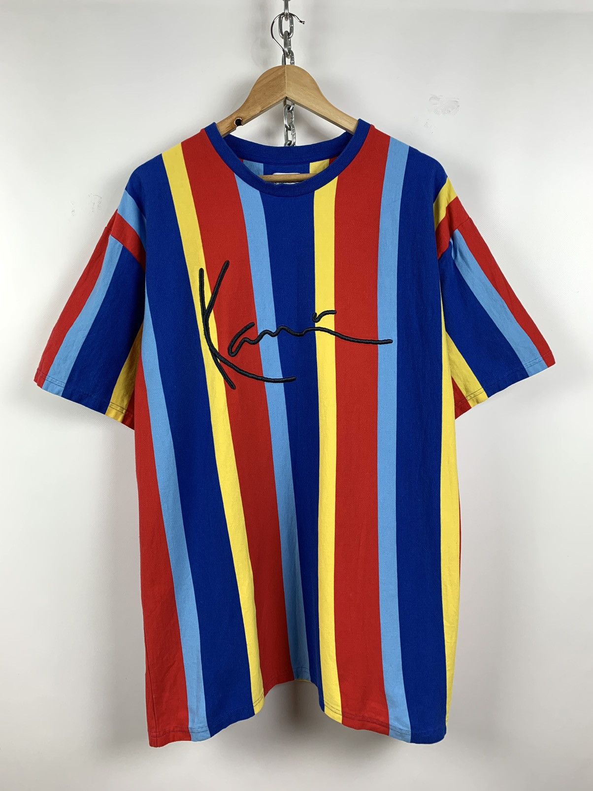 Karl Kani Karl Kani Big Logo Multicolor Short Sleeve T-Shirt Size US XXL / EU 58 / 5 - 1 Thumbnail