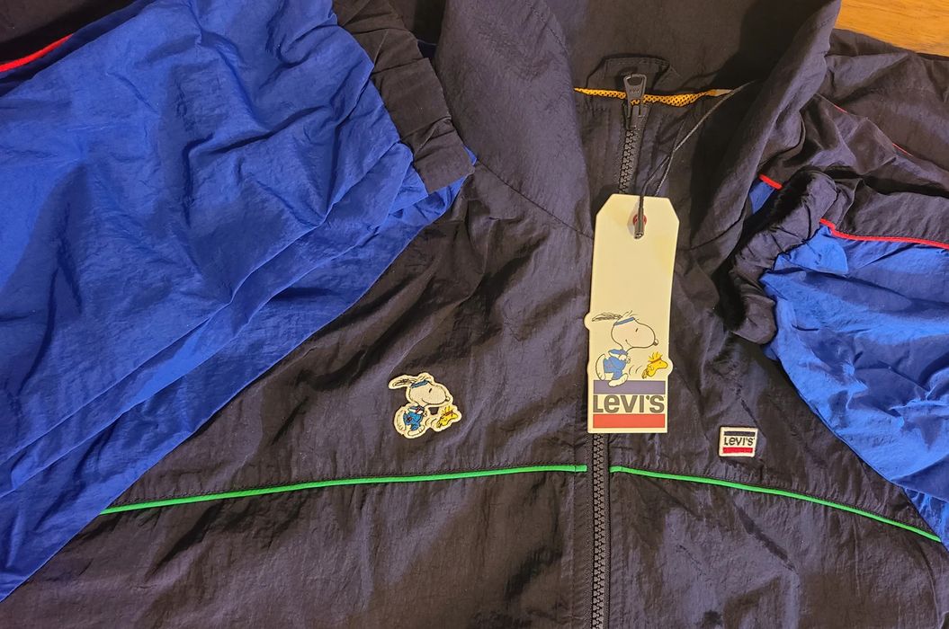 Levi's Levis x peanuts track jacket Grailed