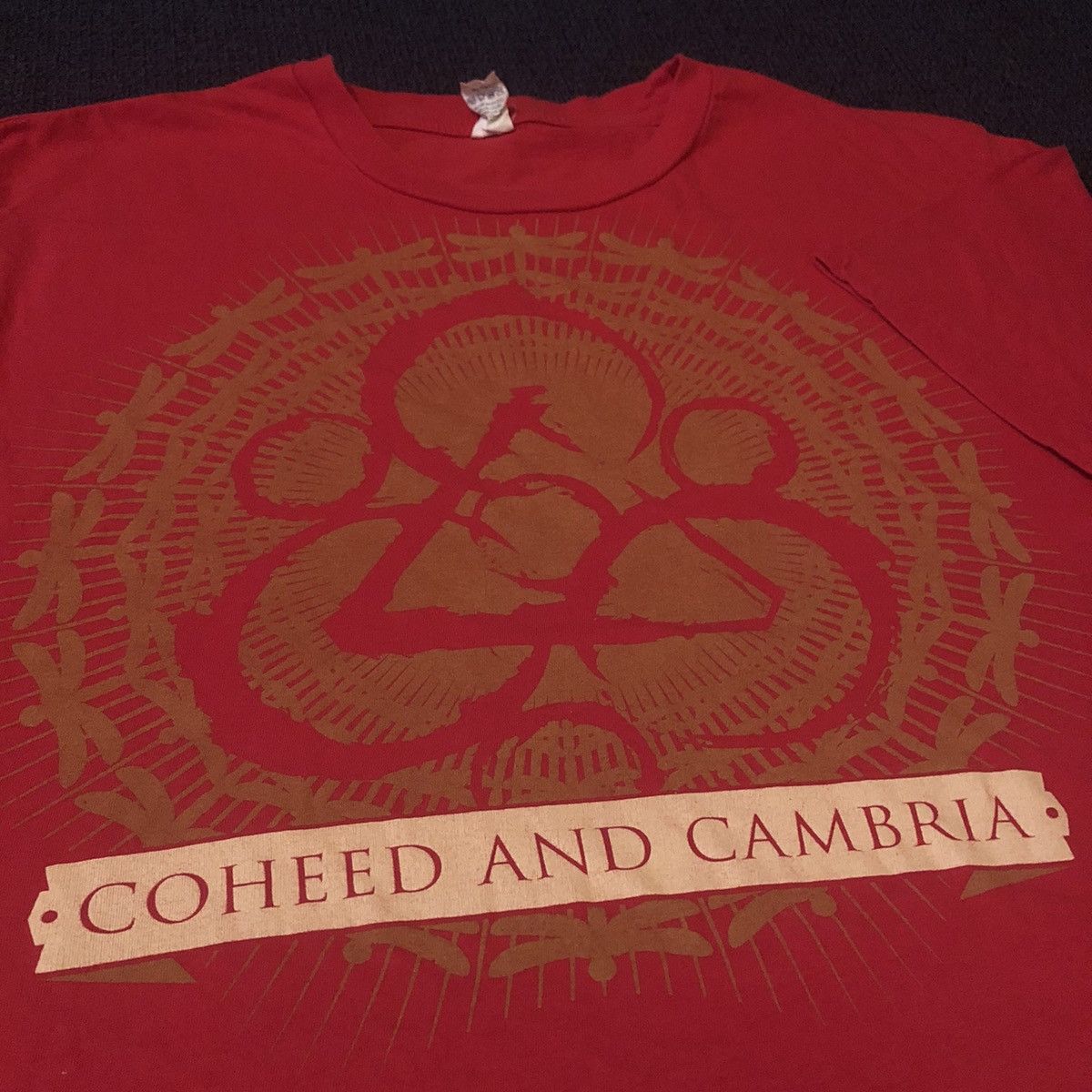Band Tees Vintage 00s Coheed and Cambria No World For Tomorrow Tee Size US XL / EU 56 / 4 - 1 Thumbnail