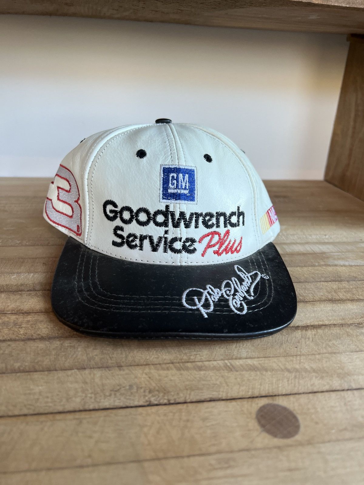 Dale earnhardt leather hat 2025