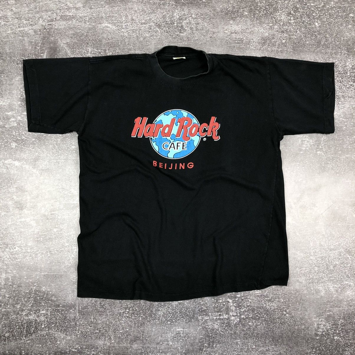 Hard Rock Cafe Vintage 90s Hard Rock Cafe Beijing Single Stitch Xl Size US XL / EU 56 / 4 - 1 Thumbnail