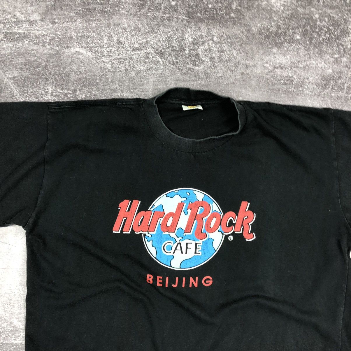 Hard Rock Cafe Vintage 90s Hard Rock Cafe Beijing Single Stitch Xl Size US XL / EU 56 / 4 - 2 Thumbnail