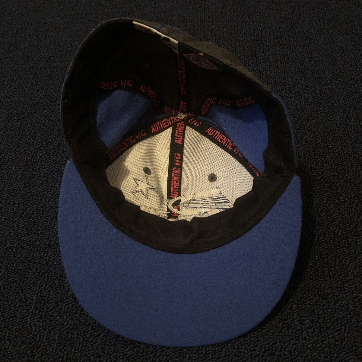Authentic Negro Leagues VTG 90s Philadelphia Stars Negro Leagues Baseball Hat 7 1/8 Size ONE SIZE - 5 Thumbnail