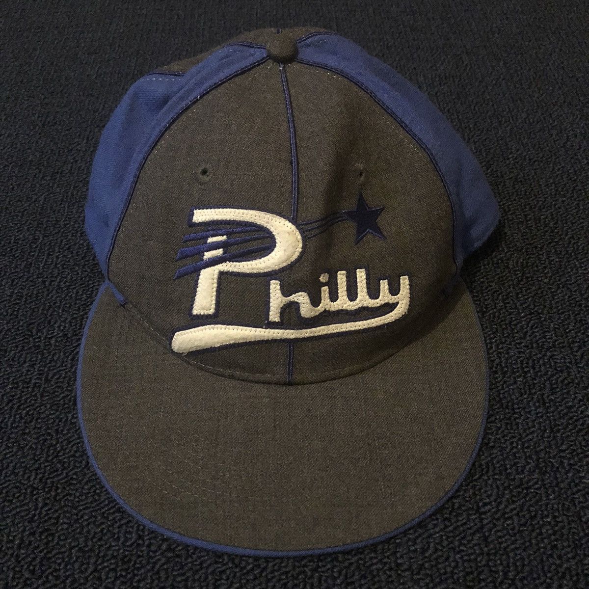 Authentic Negro Leagues VTG 90s Philadelphia Stars Negro Leagues Baseball Hat 7 1/8 Size ONE SIZE - 1 Thumbnail