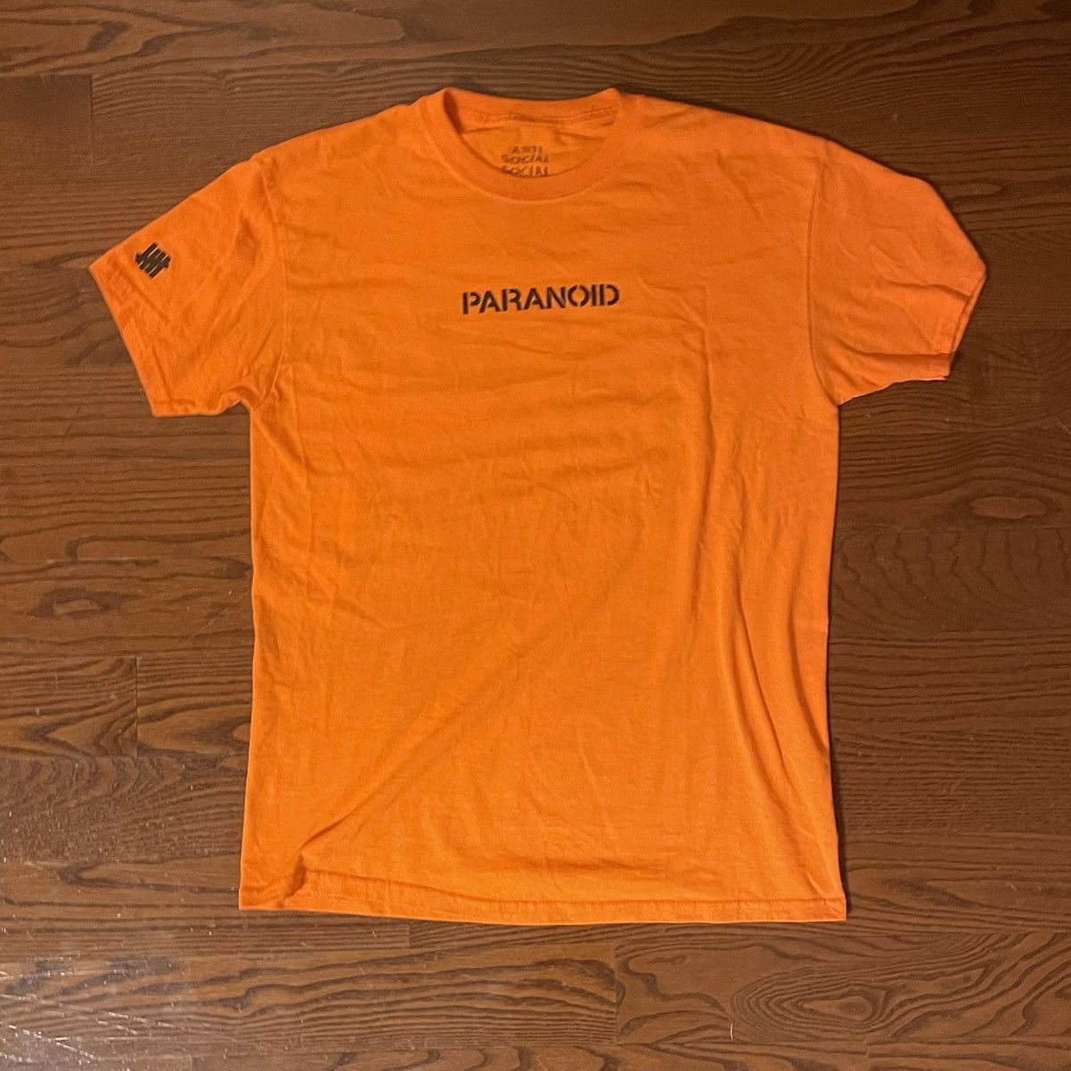 Anti Social Social Club × Undefeated ASSC x UNDFTD Paranoid Tee Size US M / EU 48-50 / 2 - 2 Thumbnail