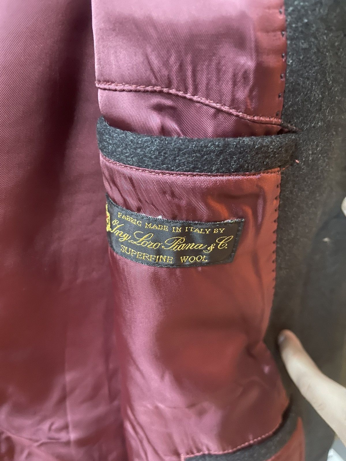 Supreme Supreme Wool Overcoat Loro Piana Size US M / EU 48-50 / 2 - 6 Thumbnail