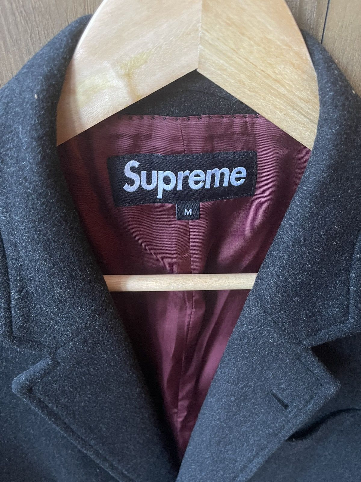 Supreme Supreme Wool Overcoat Loro Piana Size US M / EU 48-50 / 2 - 5 Thumbnail