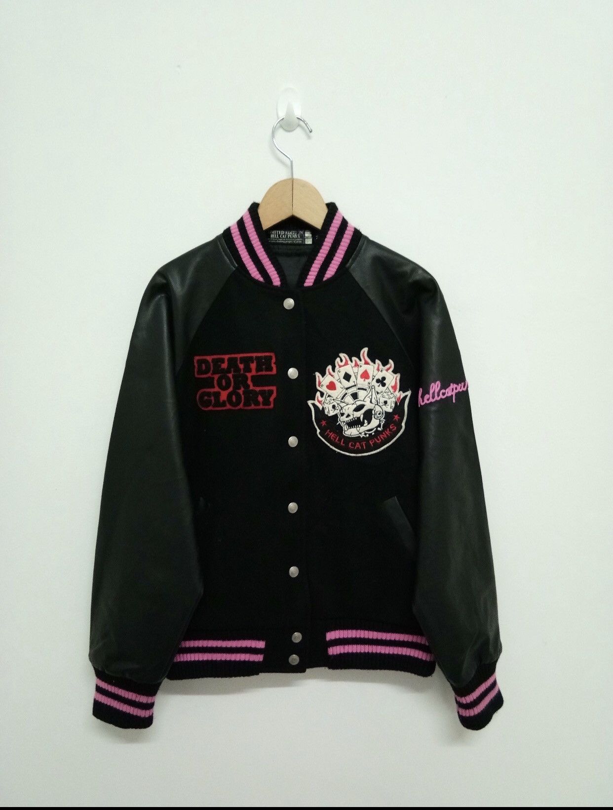 Hell Cat Punks Japan Varsity Jacket Limited Edition