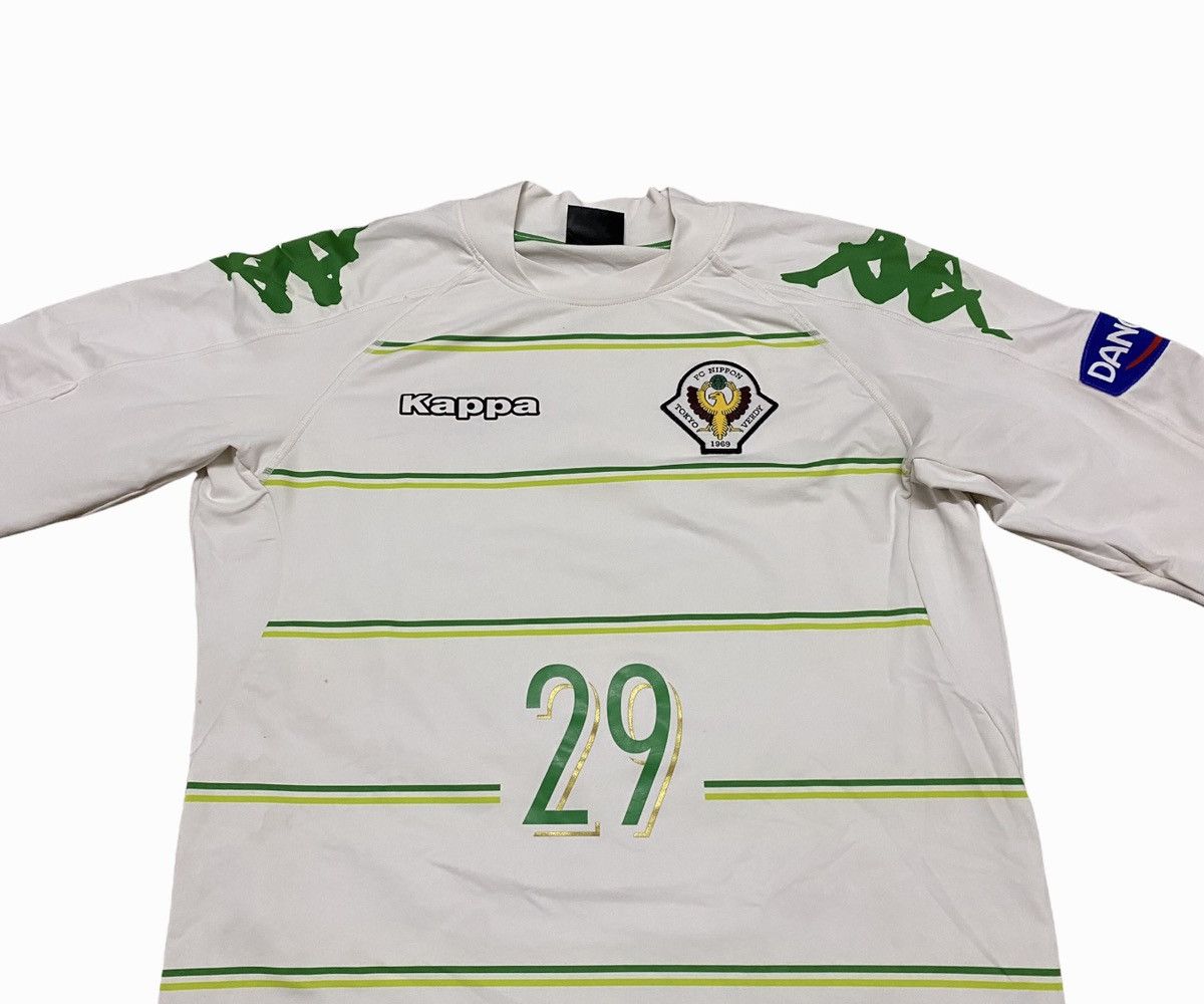 Vintage Vintage Tokyo Verdy Jleague Football MATCHWORN Jersey Size US M / EU 48-50 / 2 - 3 Thumbnail