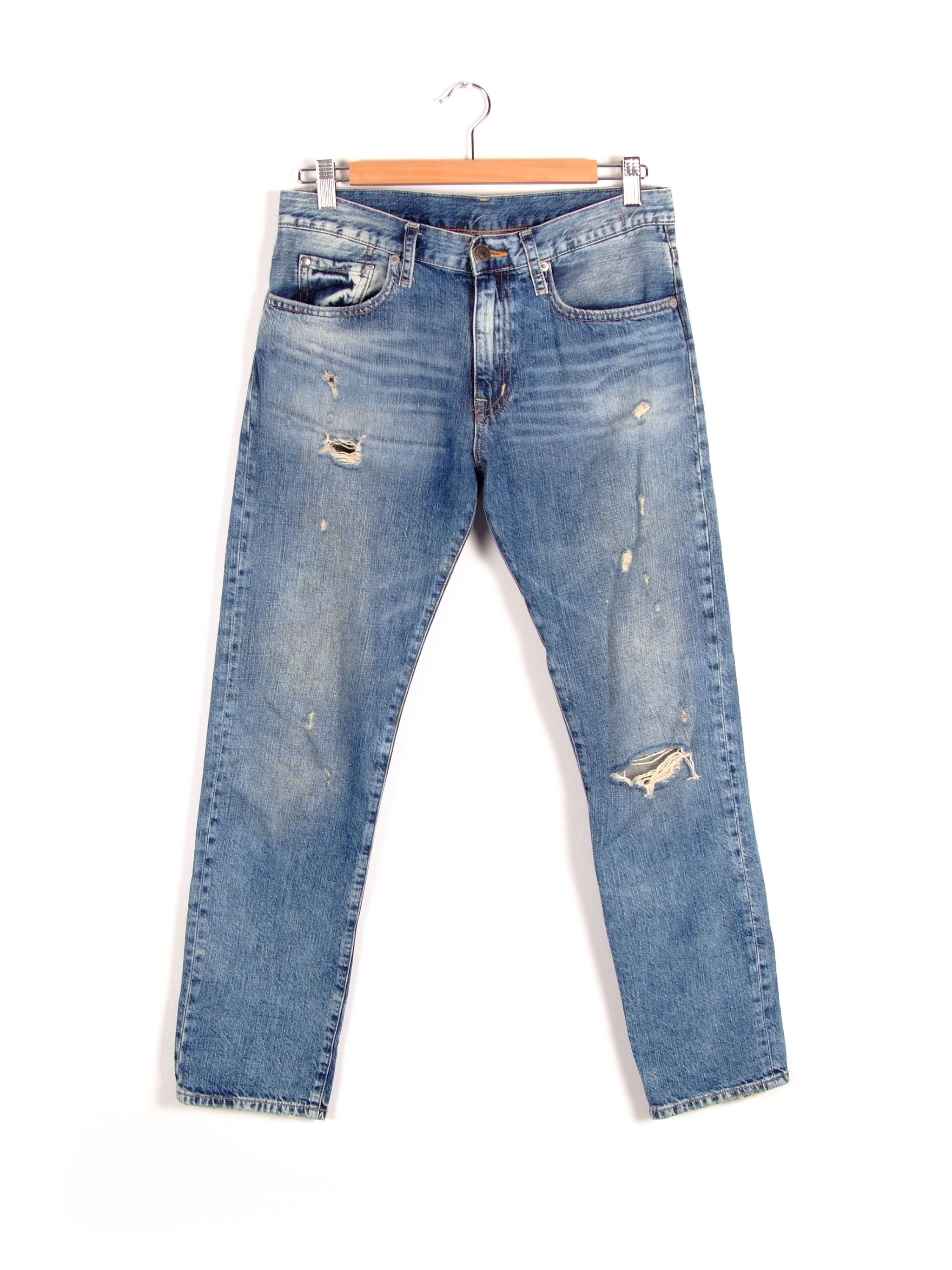 Denim & Supply Ralph Lauren Denim & Supply Ralph Lauren Distressed Boyfriend Jeans Pant Size 25" / US 0 / IT 36 - 1 Thumbnail