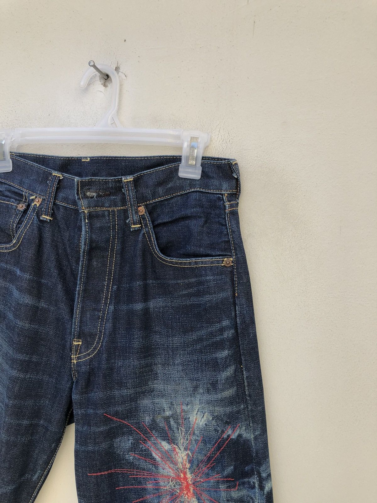 Levi's Vintage Clothing Vintage 2001 LVC Levi’s 501 Jeans Big E Denim Selvedge Jeans Size US 31 - 11 Thumbnail