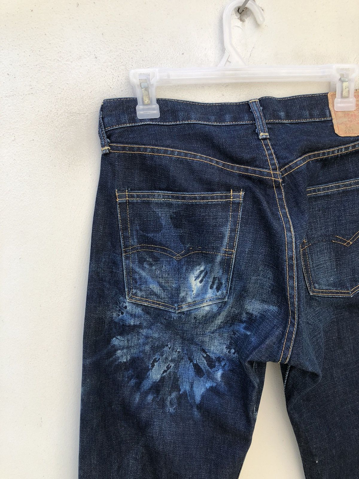 Levi's Vintage Clothing Vintage 2001 LVC Levi’s 501 Jeans Big E Denim Selvedge Jeans Size US 31 - 16 Thumbnail