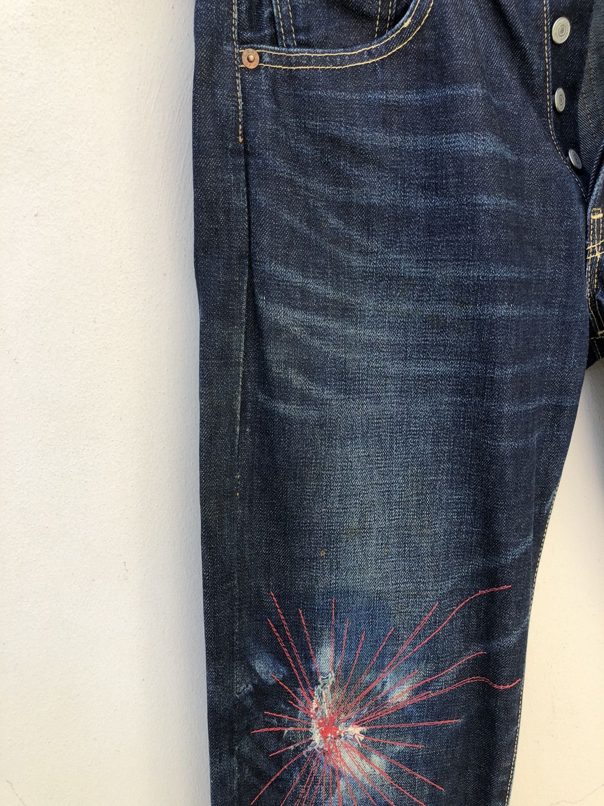 Levi's Vintage Clothing Vintage 2001 LVC Levi’s 501 Jeans Big E Denim Selvedge Jeans Size US 31 - 8 Thumbnail